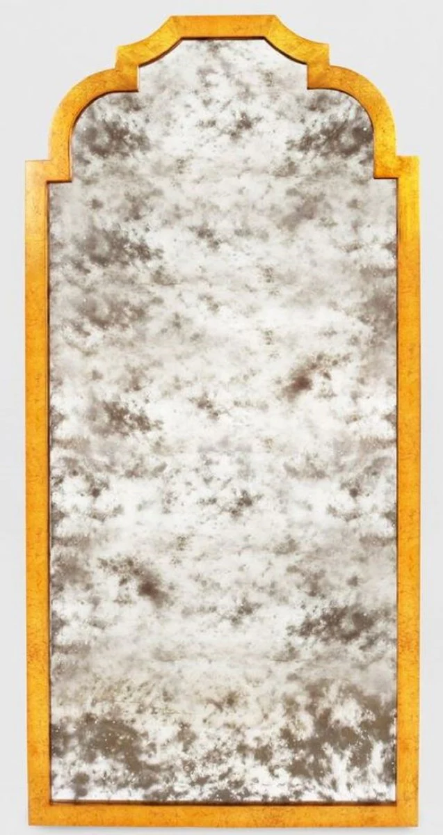 Baroque wall mirror gold 70 x 3 x H. 145 cm - Elegant baroque mirror with antique mirror glass - Baroque furniture