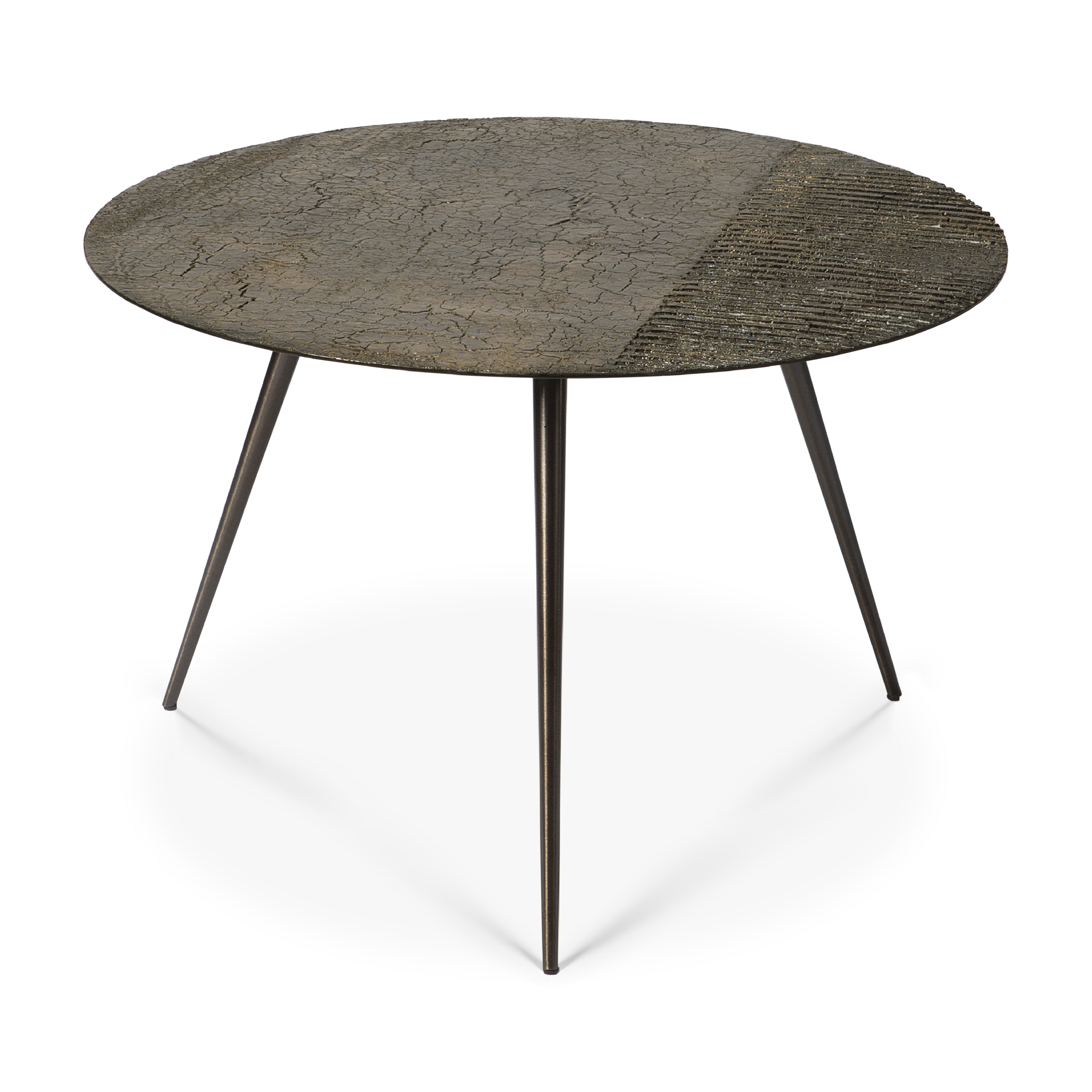 Salontafel Luna whisky Ø65 cm