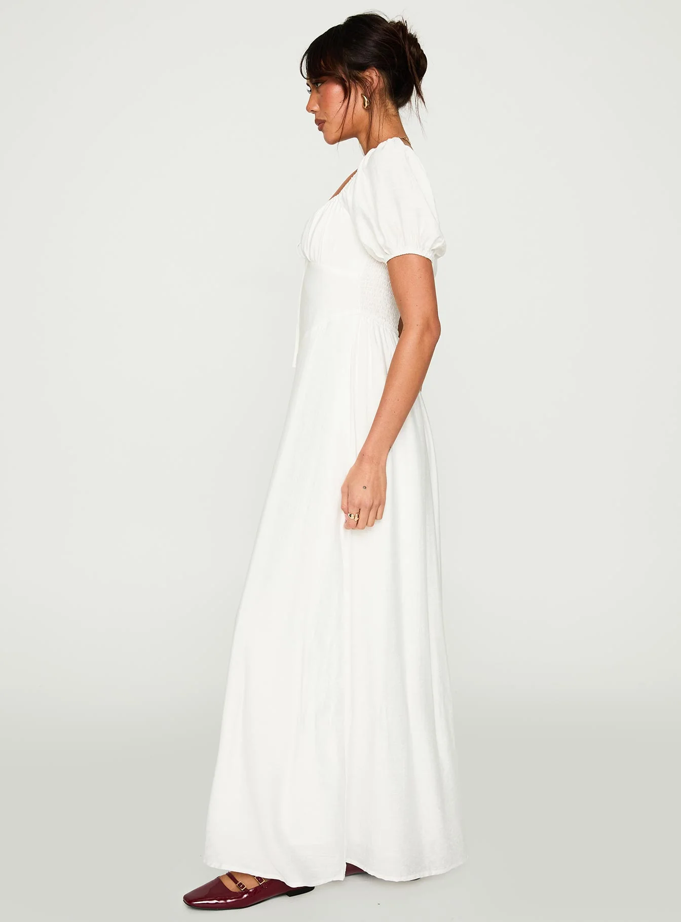 Summer Song Maxi Dress White