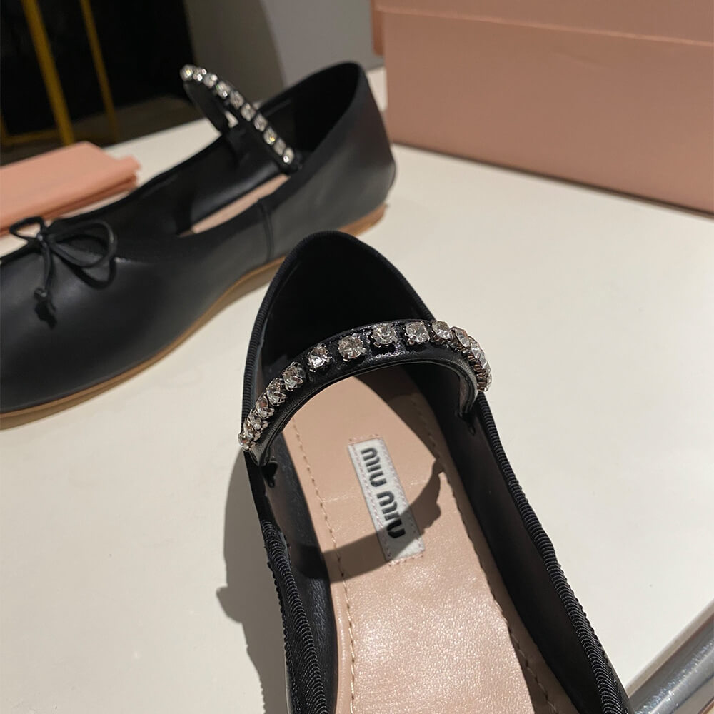 MiuMiu Leather ballerinas - Top Club