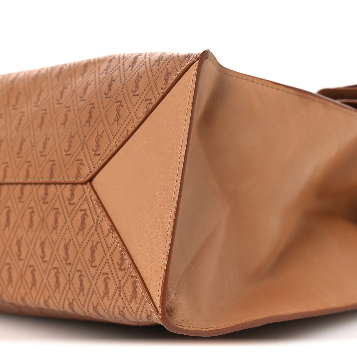 Calfskin Monogram Deli Paper Bag Vintage Beige - Top Club