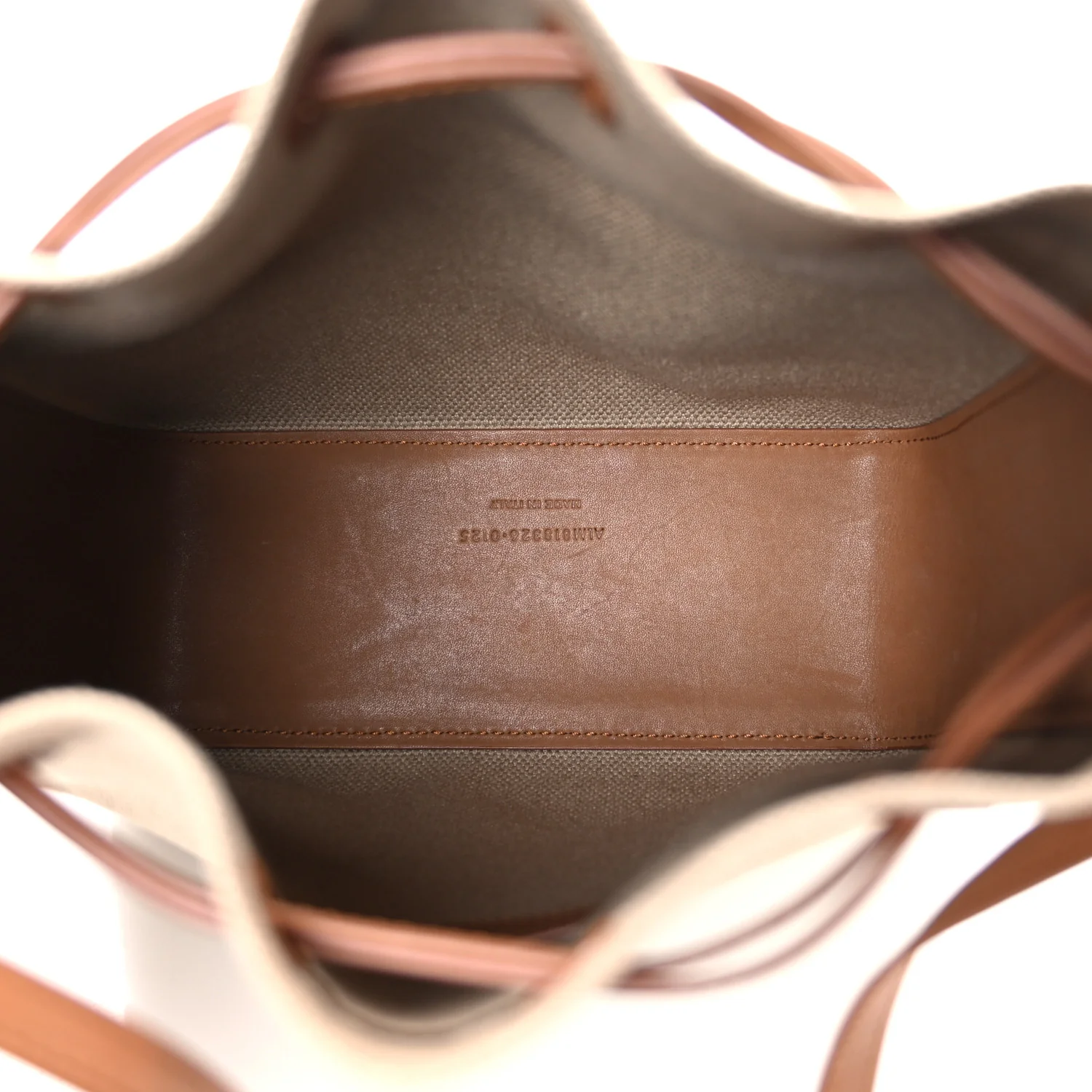 Canvas Small Bucket Bag Desert Dust Brick - Top Club