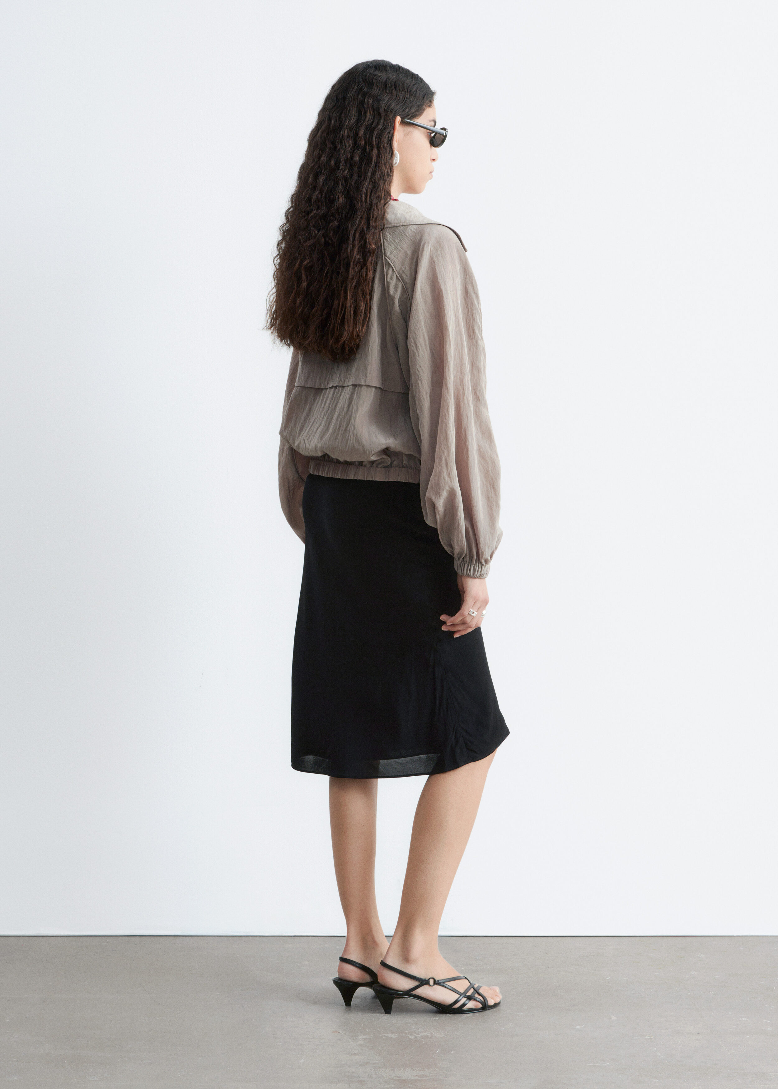 & Other Stories SPORTY VISCOSE-BLEND JACKET