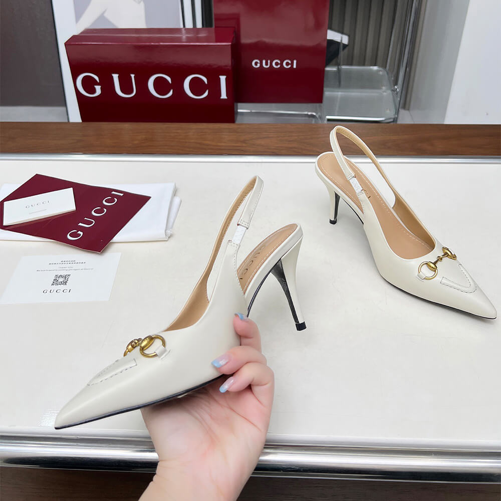 Gucci Women s slingback pump with Horsebit - Top Club