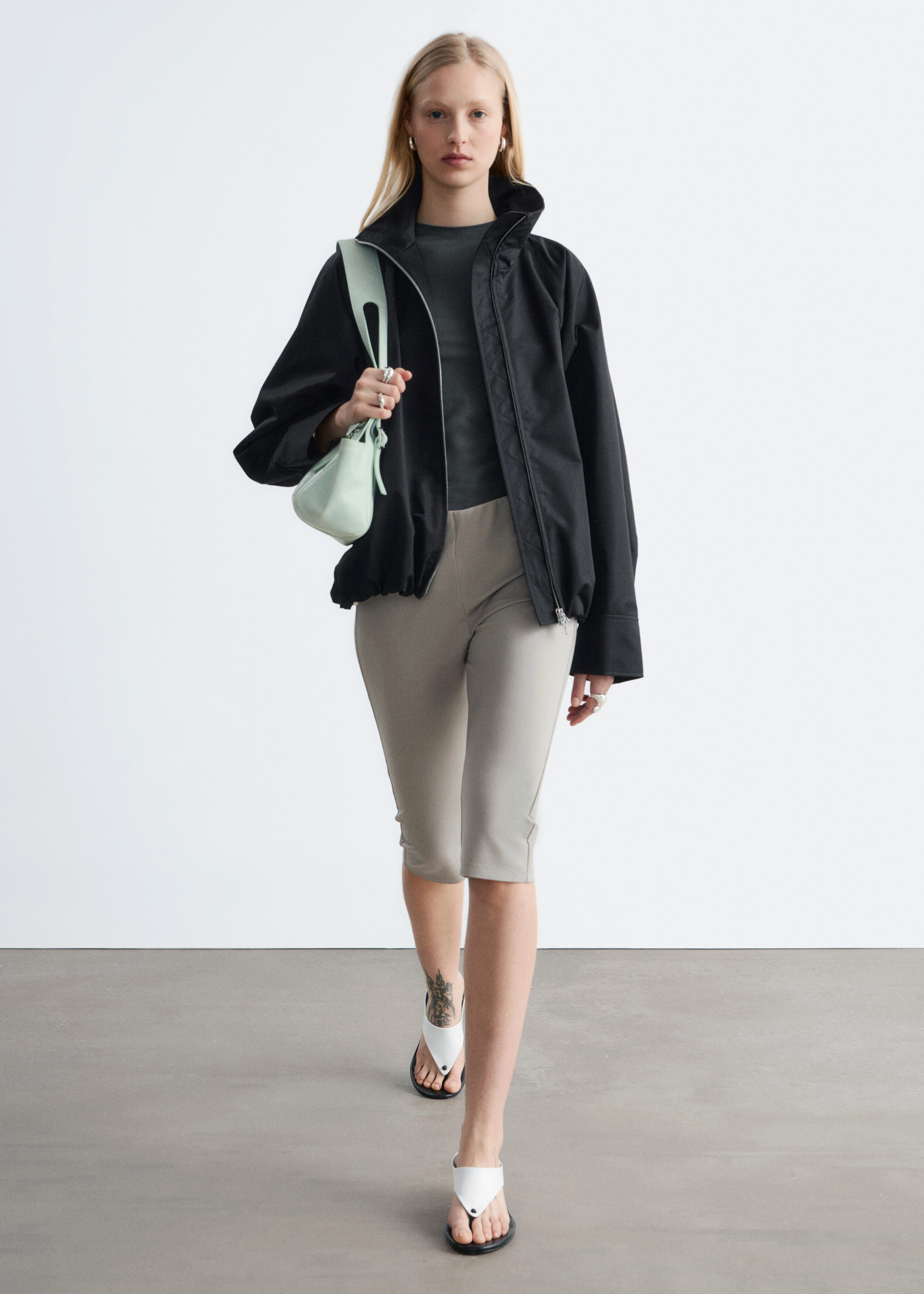 & Other Stories ZIP-UP TWILL JACKET