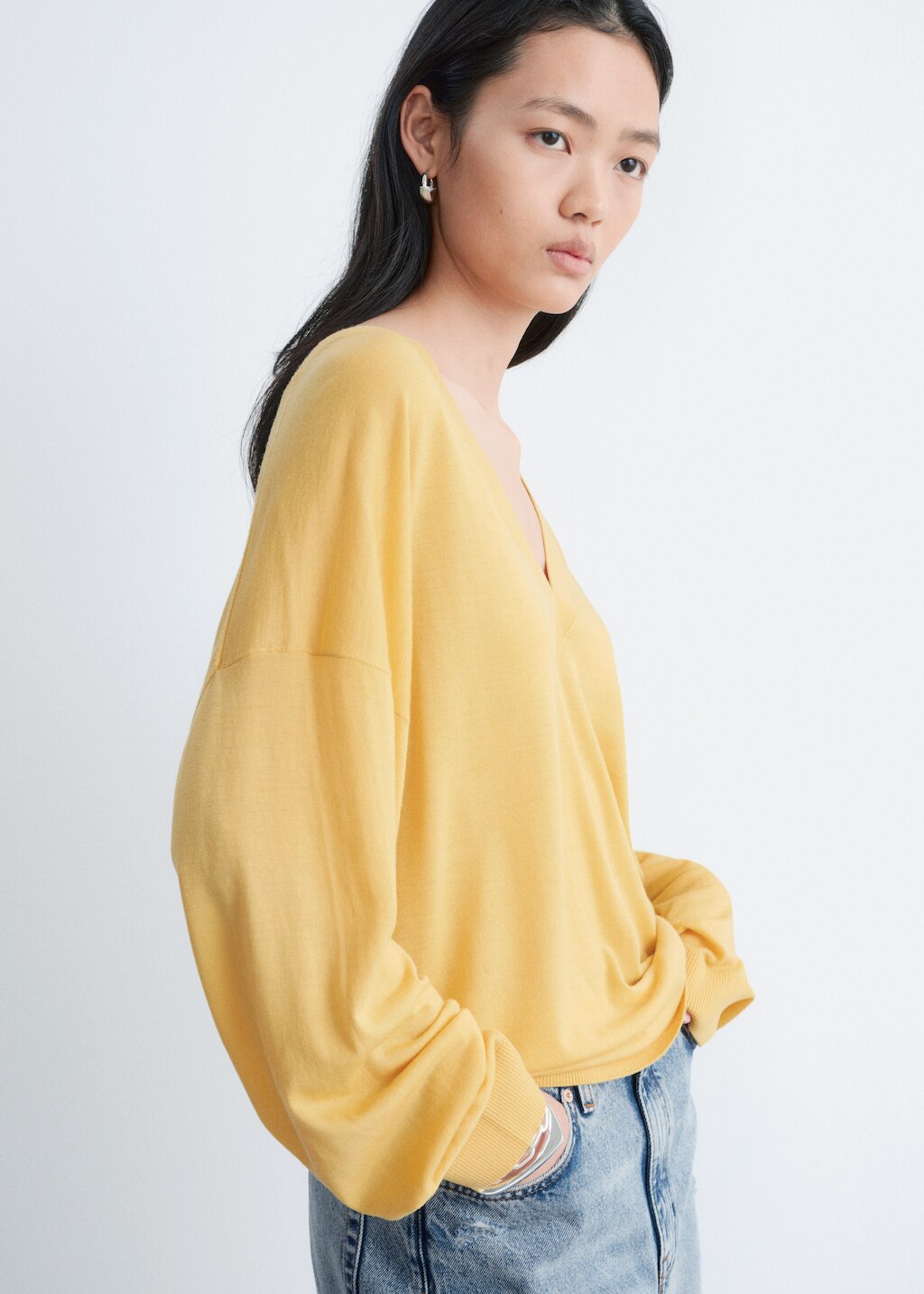 & Other Stories OVERSIZED MERINO WOOL JUMPER