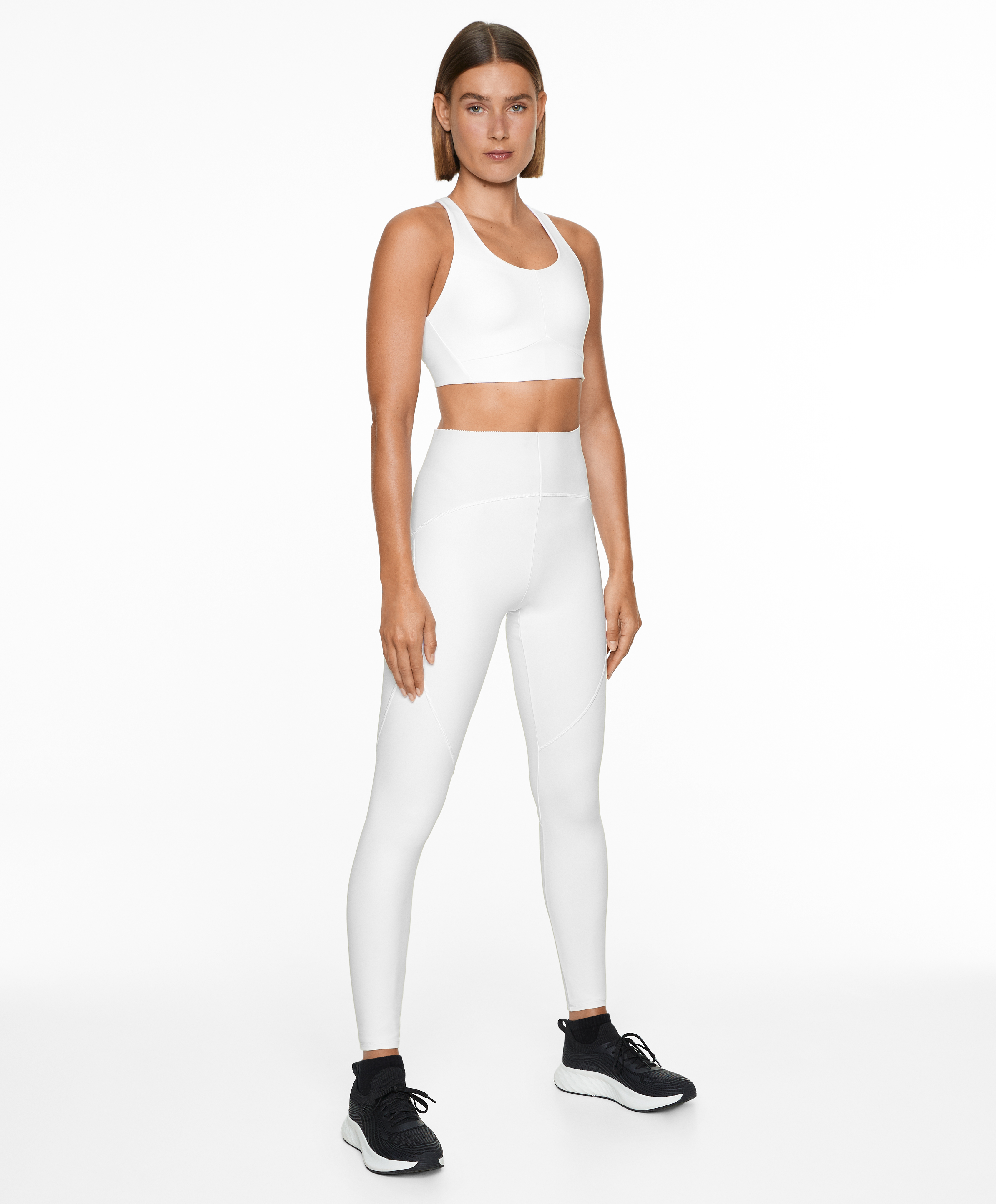 OYSHO Basic compressive ankle-length leggings