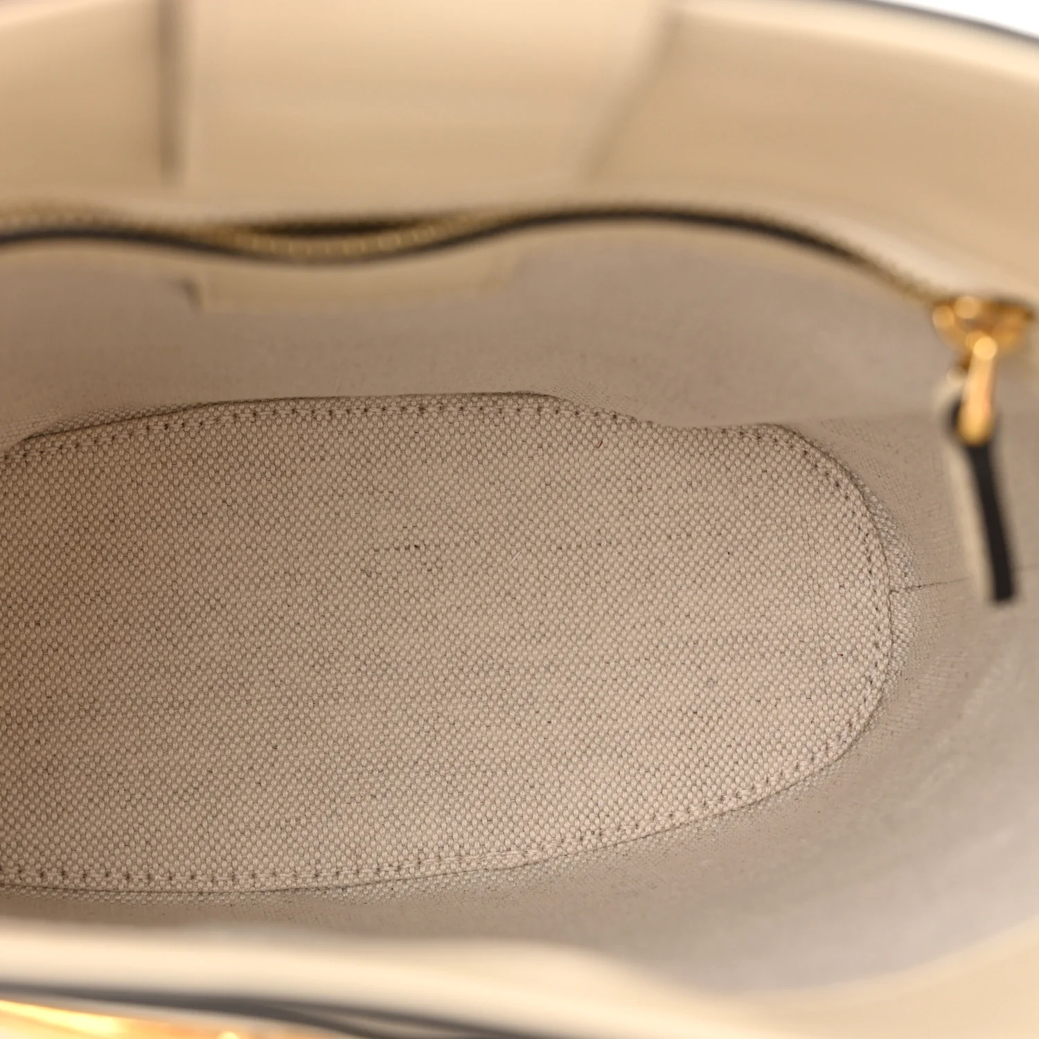 Arabella Calfskin Horsebit 73 Mini Bucket Bag White - Top Club