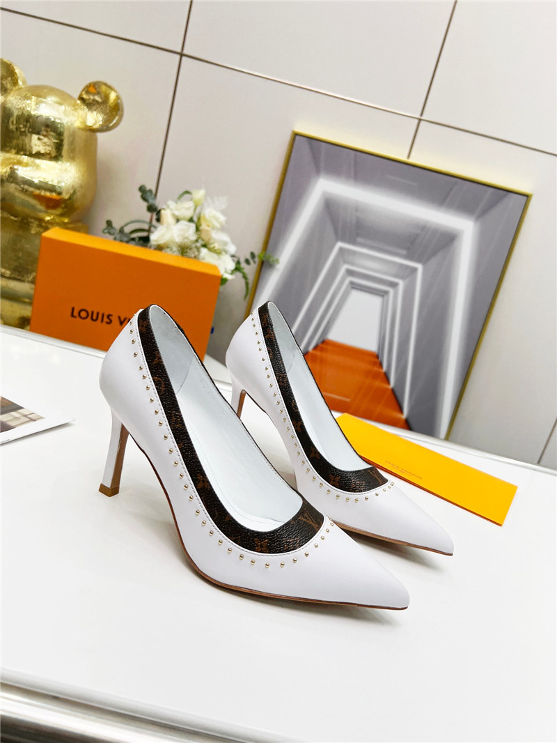 louis vuitton LV logo leather shoes - Sneaker Replica Workshop