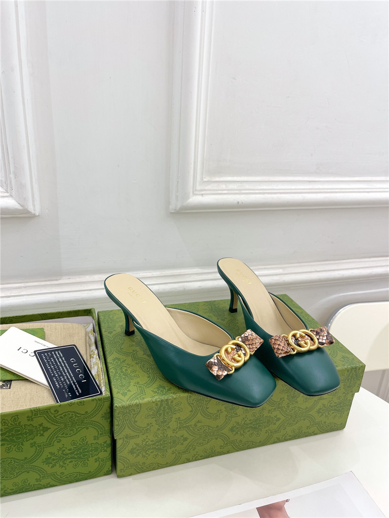 gucci new double G mules - Sneaker Replica Workshop