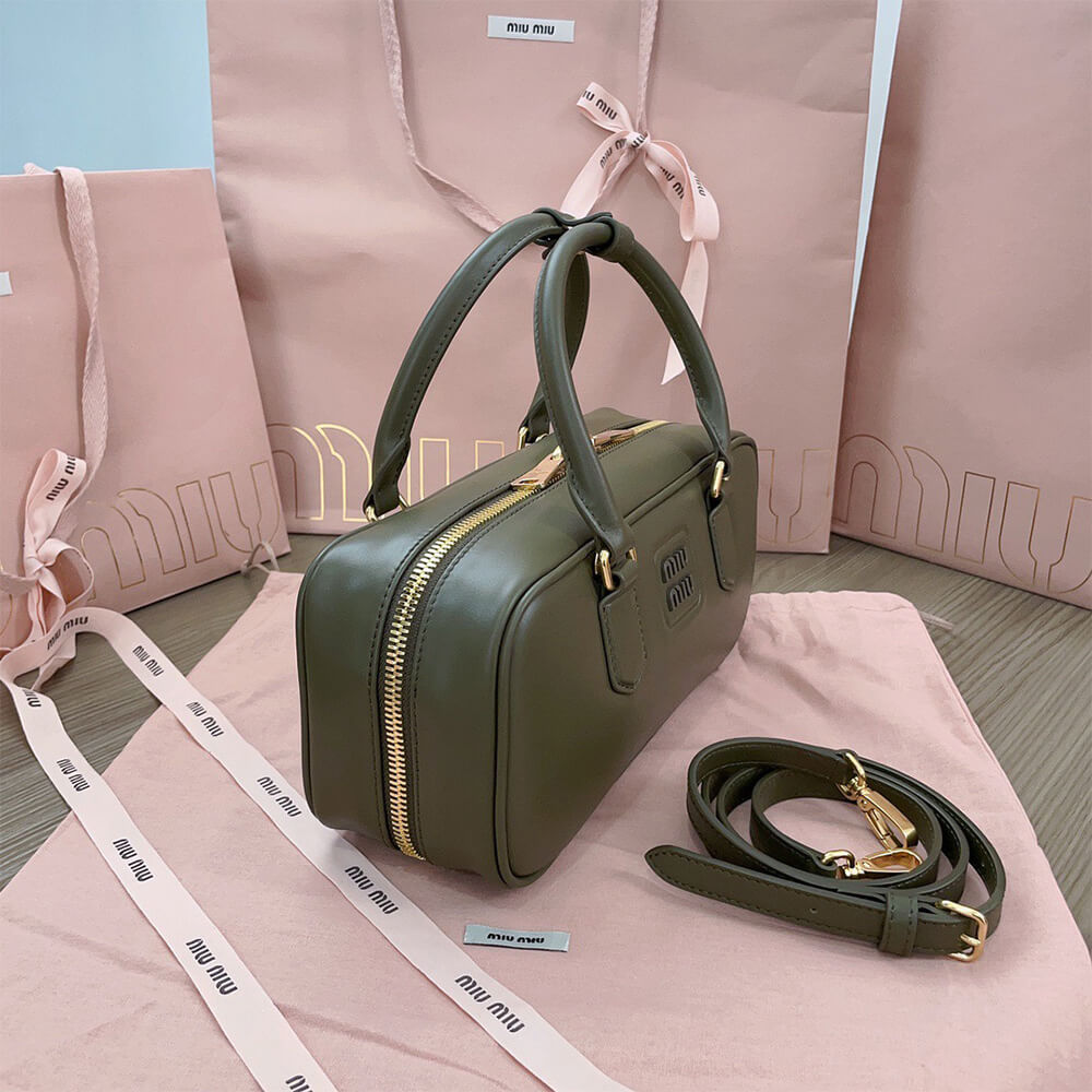 MIUMIU Large Arcadie Leather Bag(HIGH-END GRADE) - Top Club