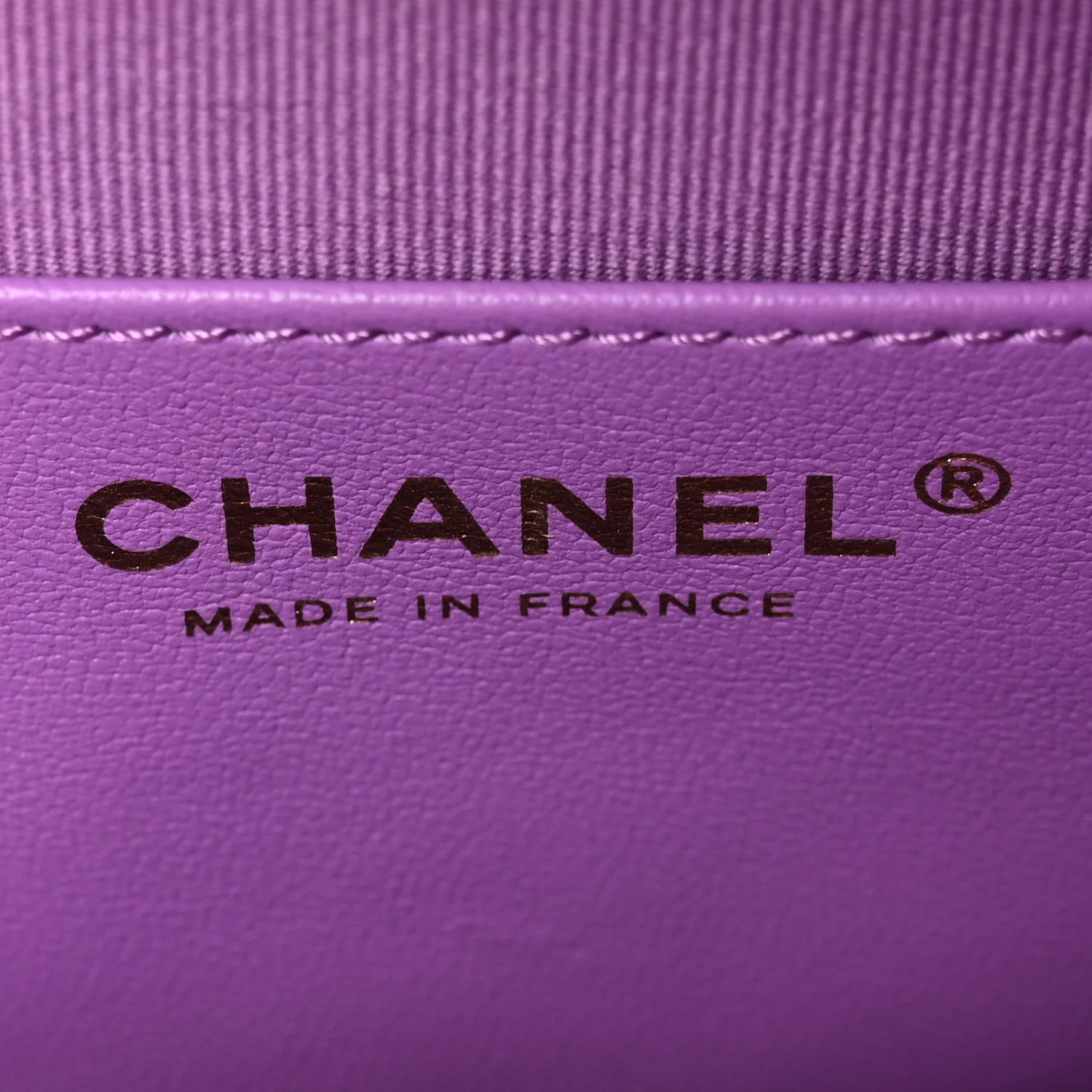 Lambskin Quilted CC In Love Heart Bag Purple - Top Club