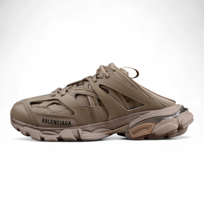 Balenciaga Track Mule in Coffee Brown - Sneaker Replica Workshop