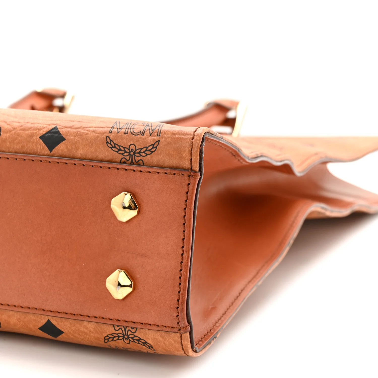 Visetos Large Munchen Tote Cognac - Top Club