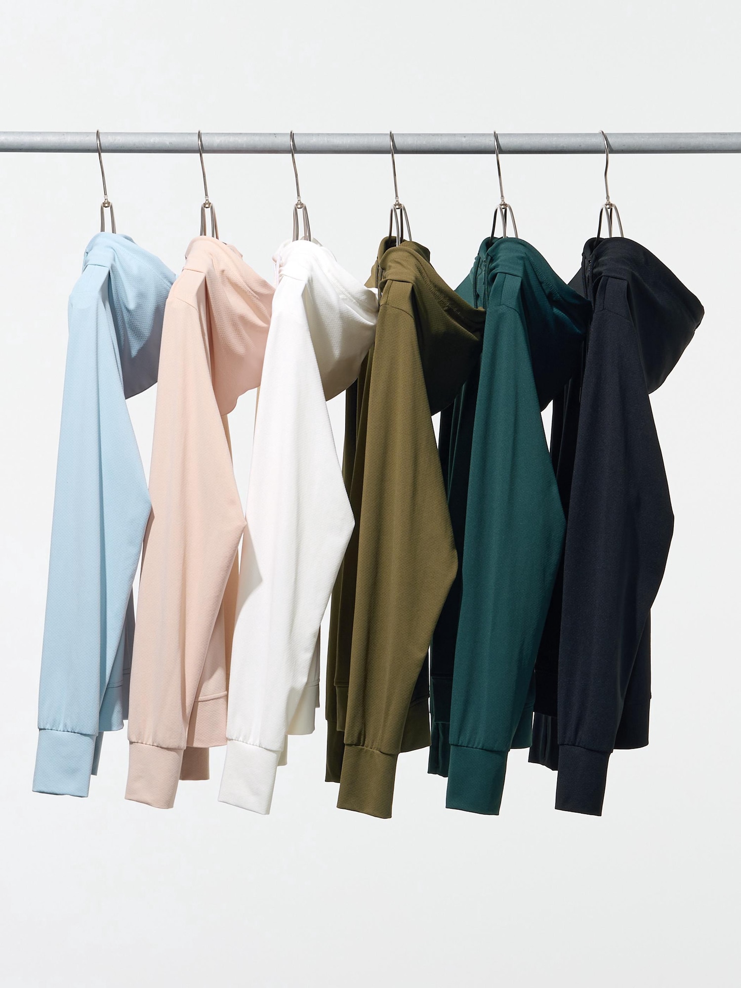 AIRism UV Protection Mesh Full-Zip Hoodie