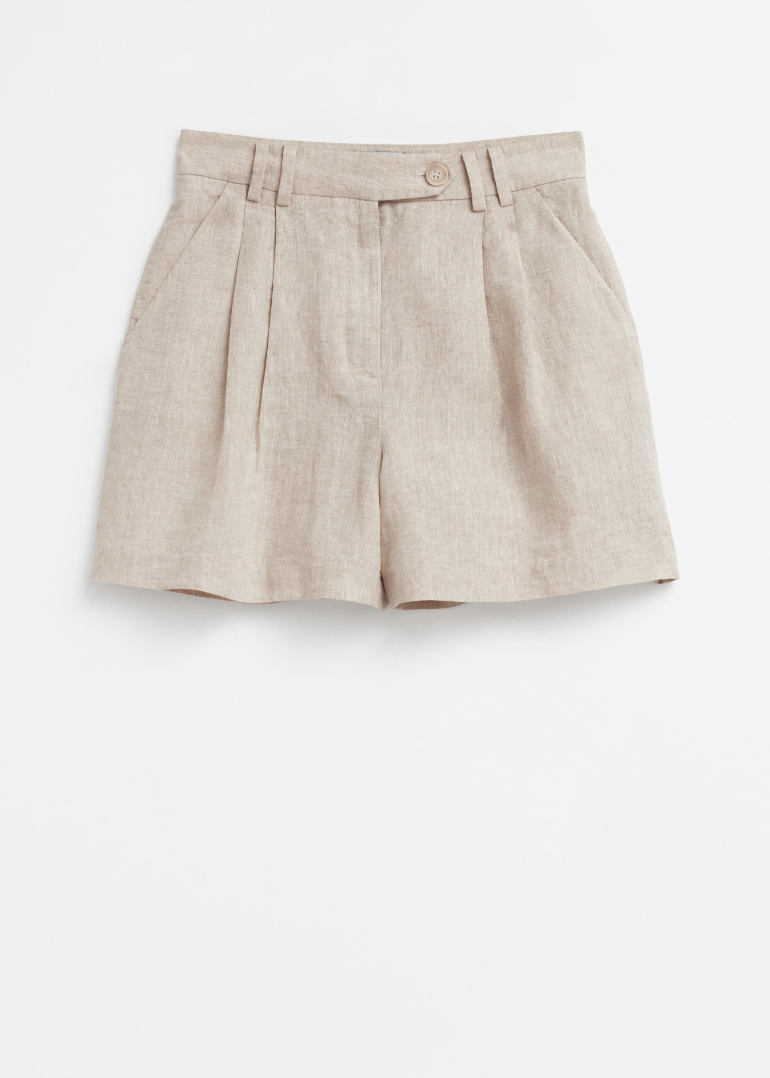 & Other Stories RELAXED LINEN SHORTS