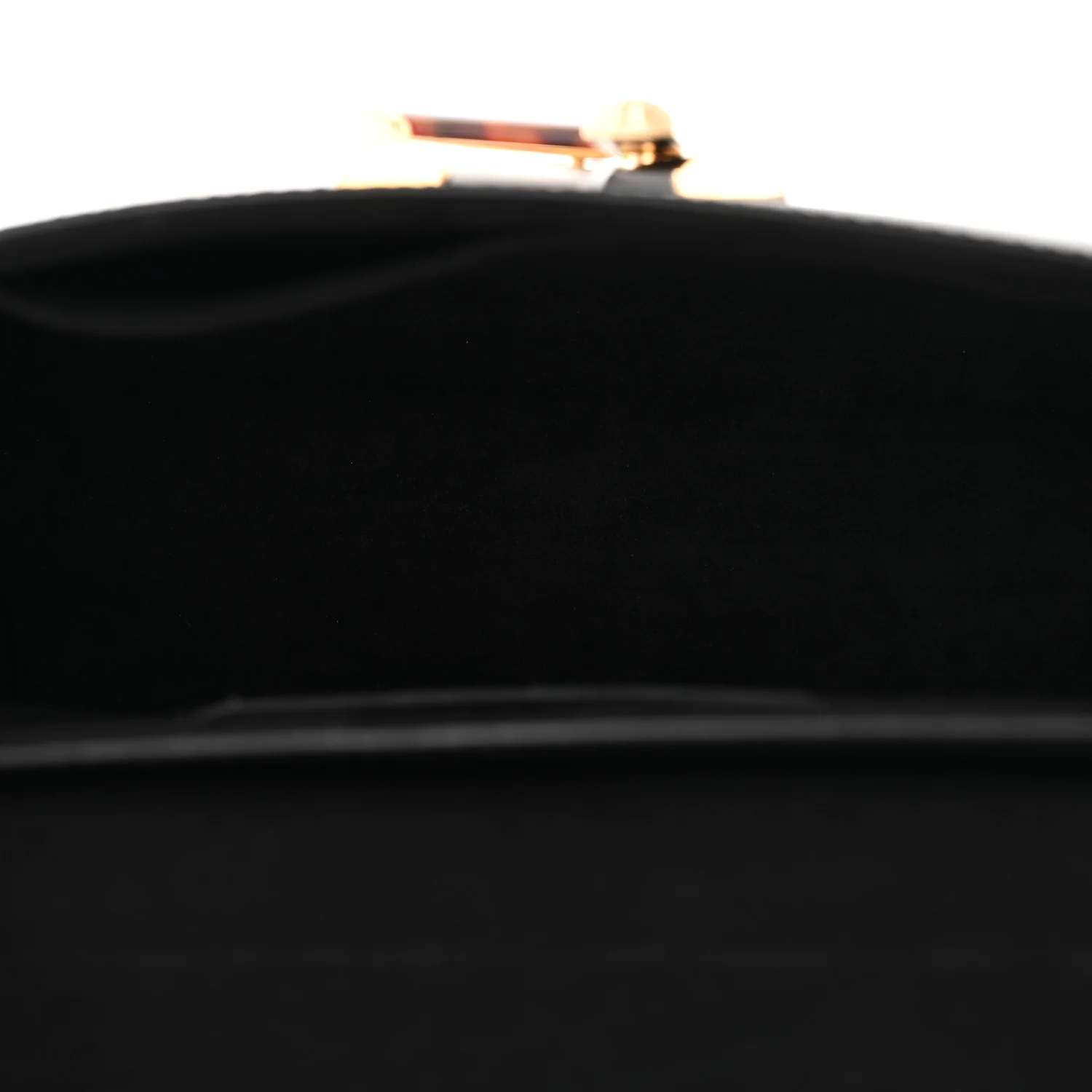 Epi Tortoiseshell Twist Shoulder Bag MM Black - Top Club