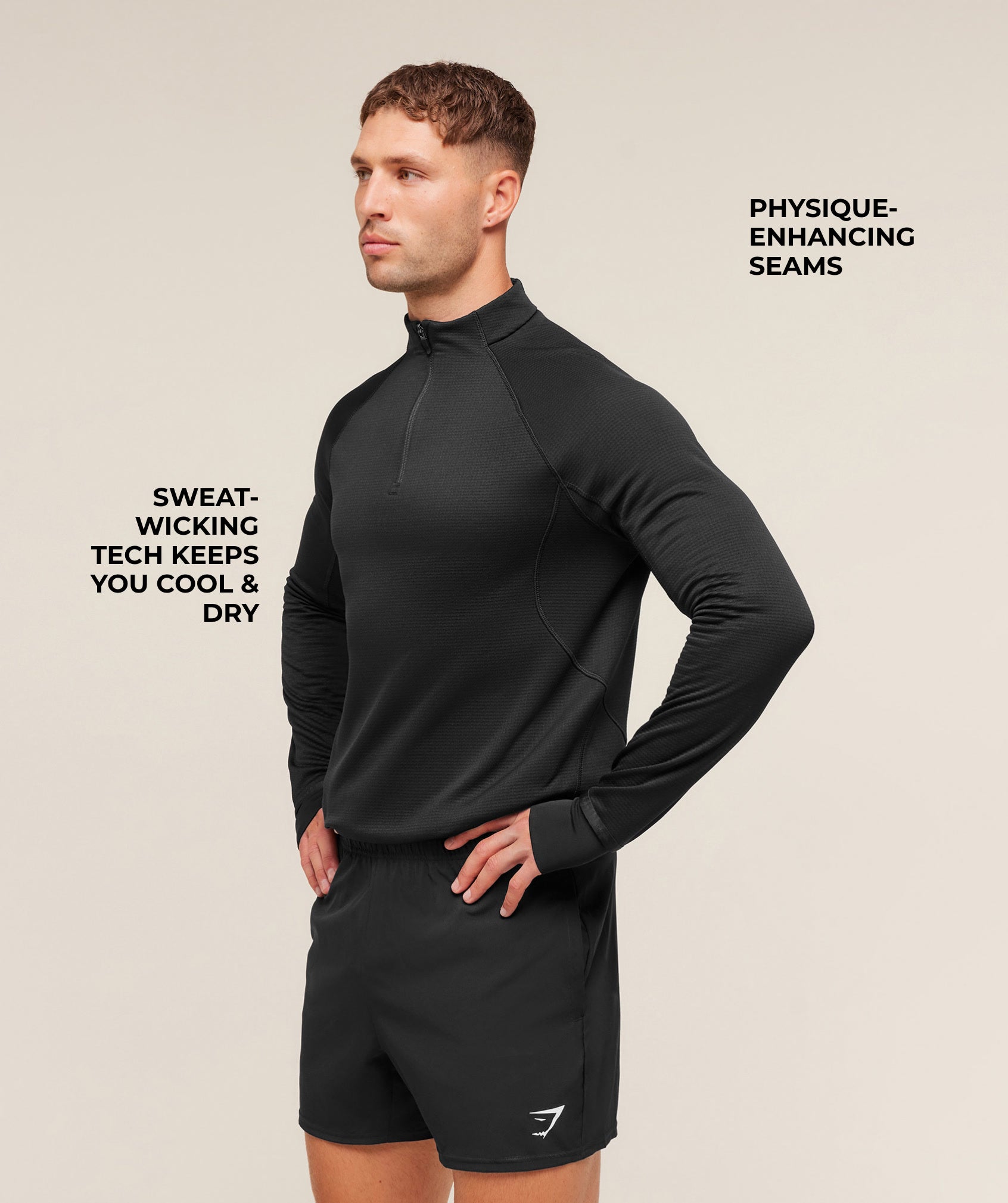 COACH Running 1/4 Zip