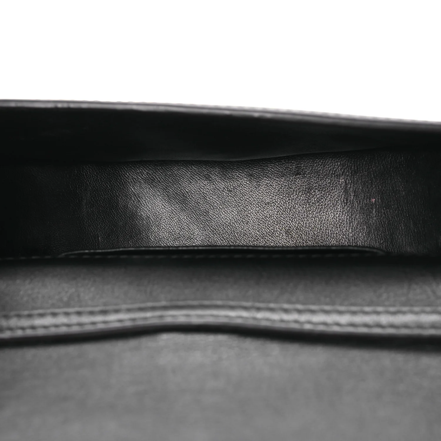 Calfskin Small Nile Bracelet Minaudiere Bag Black - Top Club