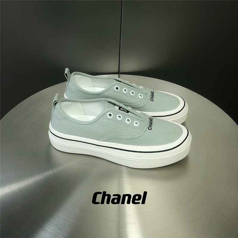 chanel slip-on canvas shoes - Sneaker Replica Workshop
