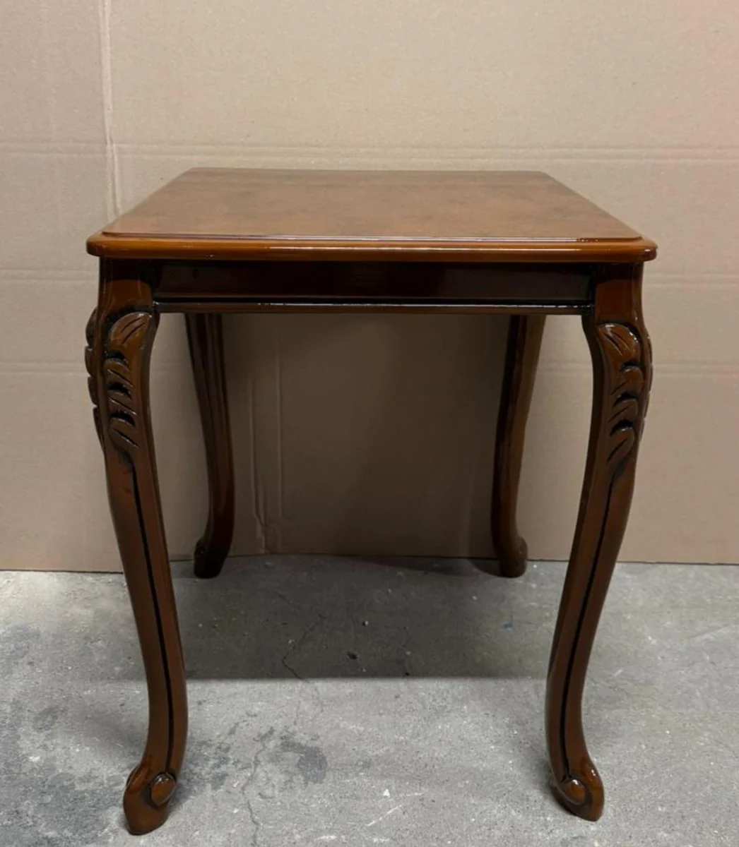 Luxury Baroque side table brown H. 60 cm - Baroque furniture