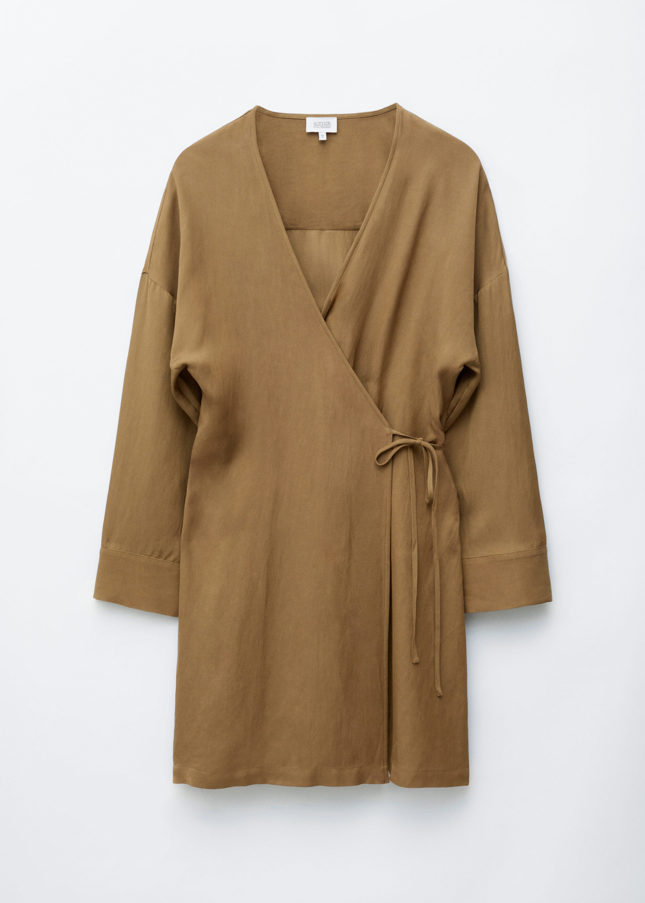 & Other Stories MINI WRAP DRESS