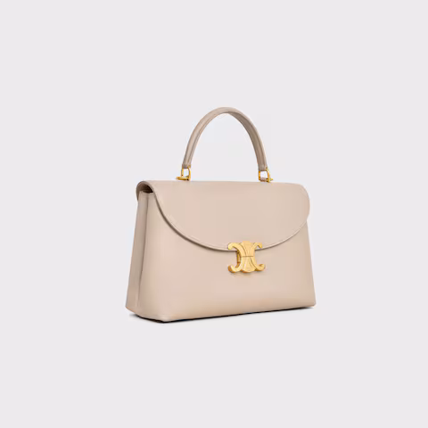 MEDIUM NINO BAG IN SUPPLE GRAINED CALFSKIN - Top Club