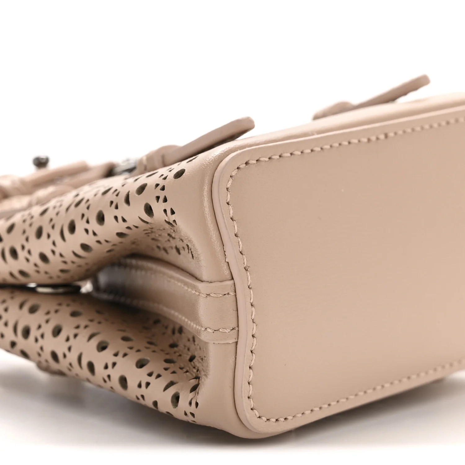 Calfskin Vienne Wave Mini Mina Bag Sable - Top Club