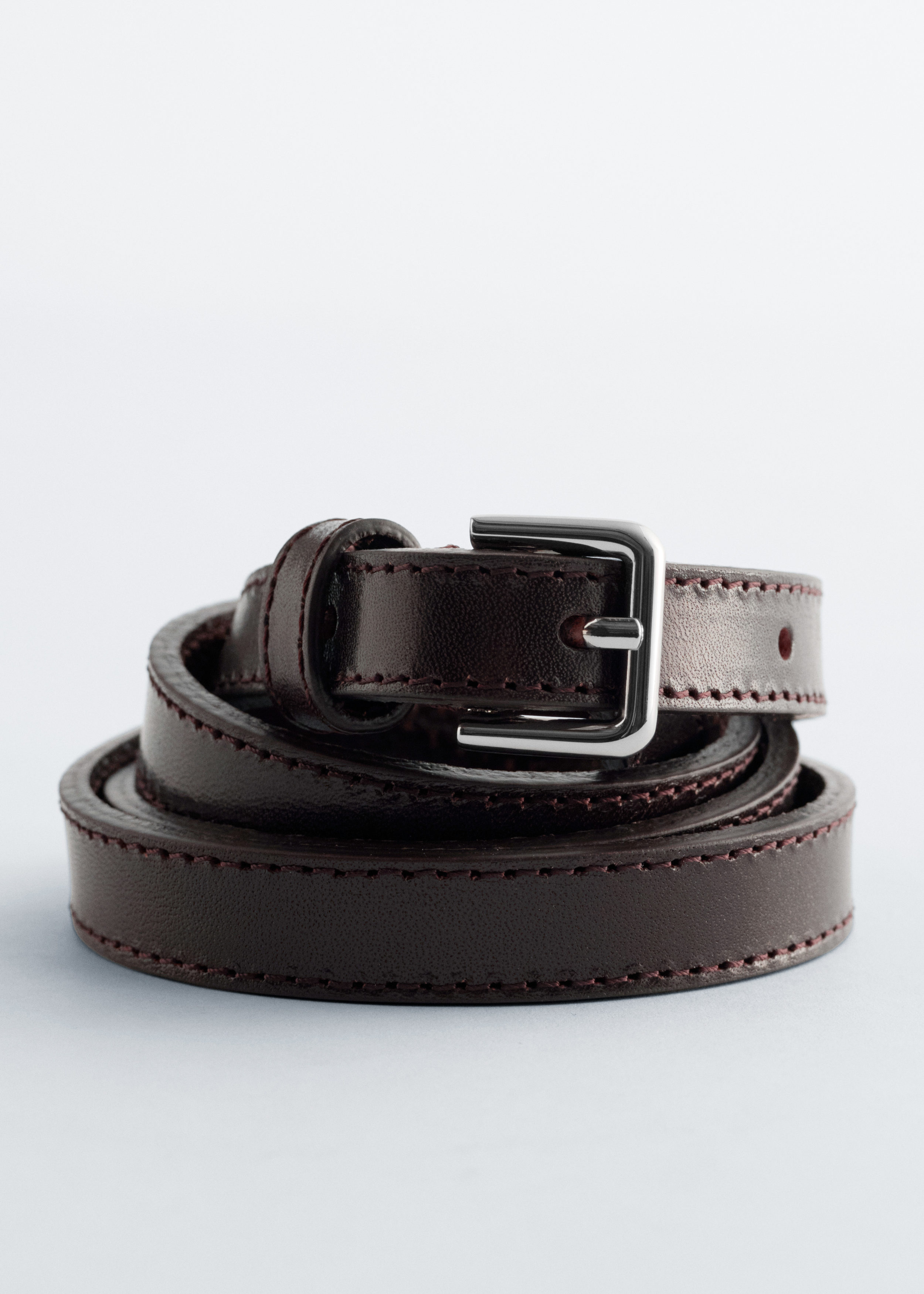 & Other Stories SLIM LEATHER BELT