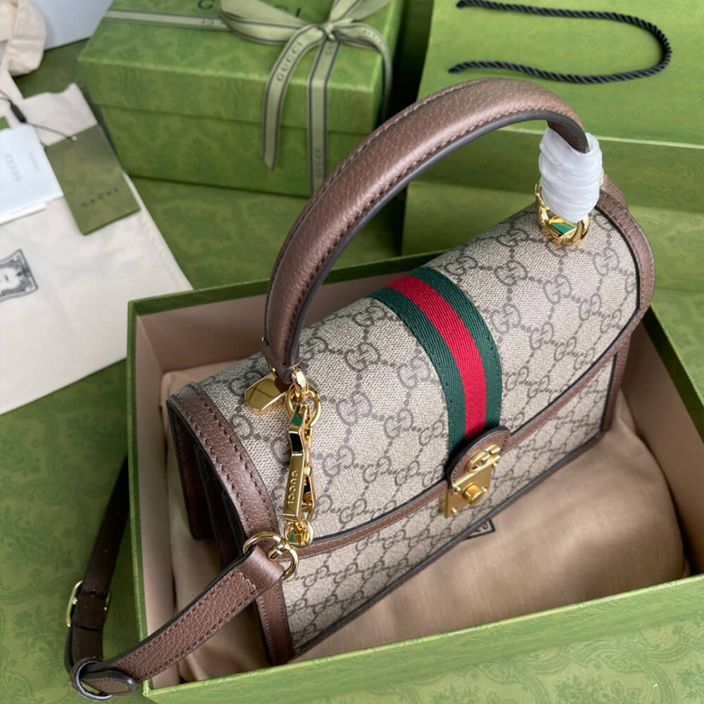 Gucci Ophidia small top handle bag - Top Club