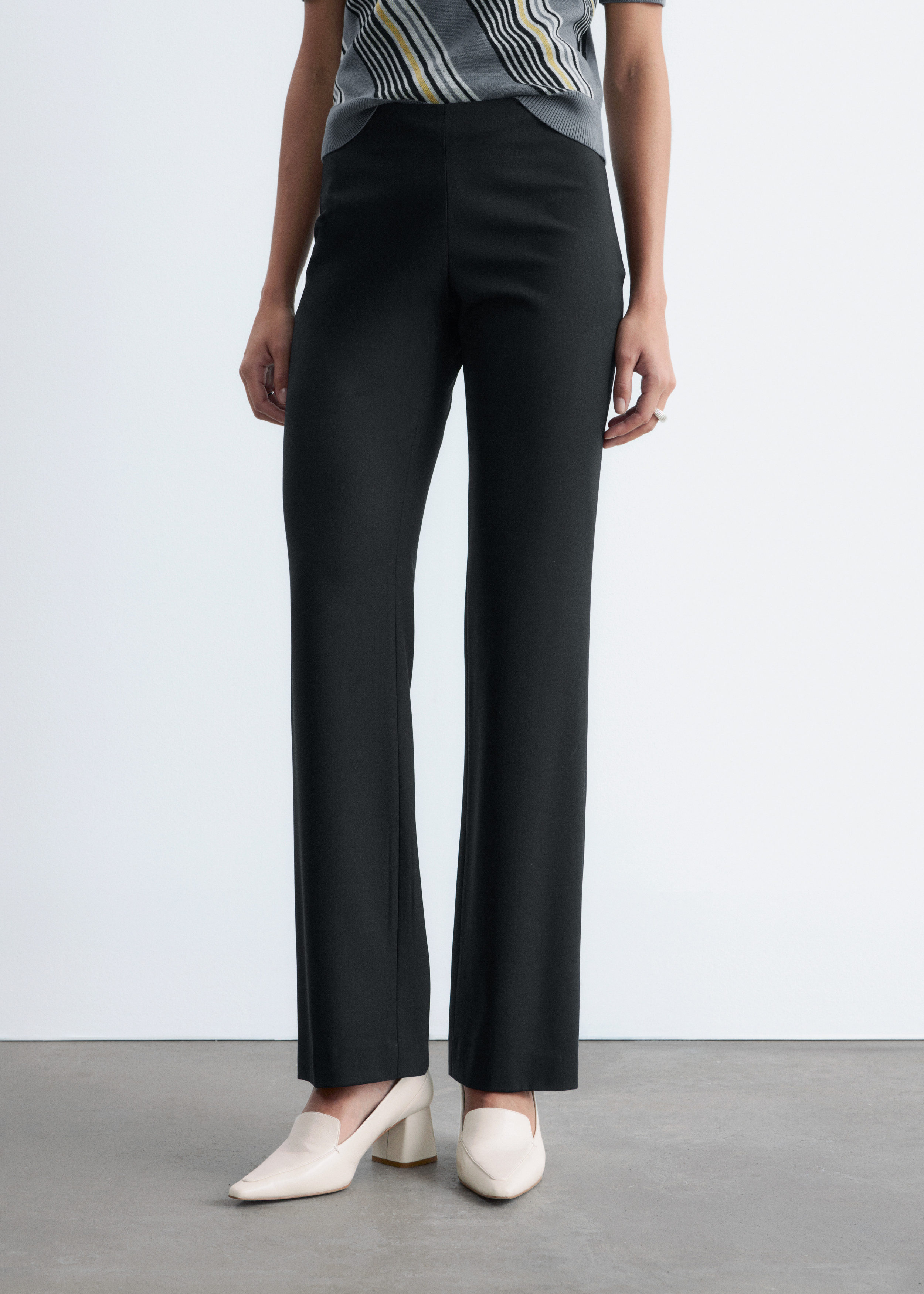 & Other Stories STRAIGHT-LEG WOOL TROUSERS