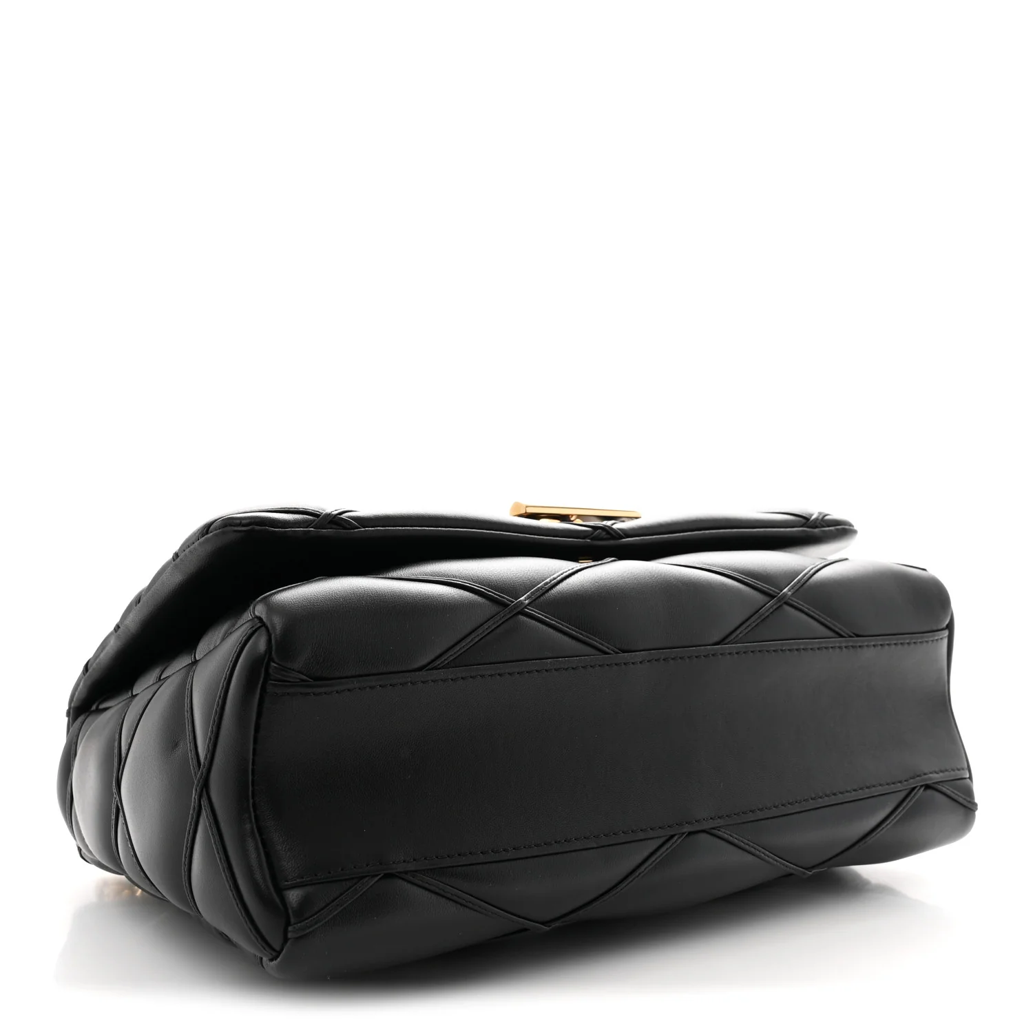 Lambskin Malletage Top Handle GO-14 GM Black - Top Club
