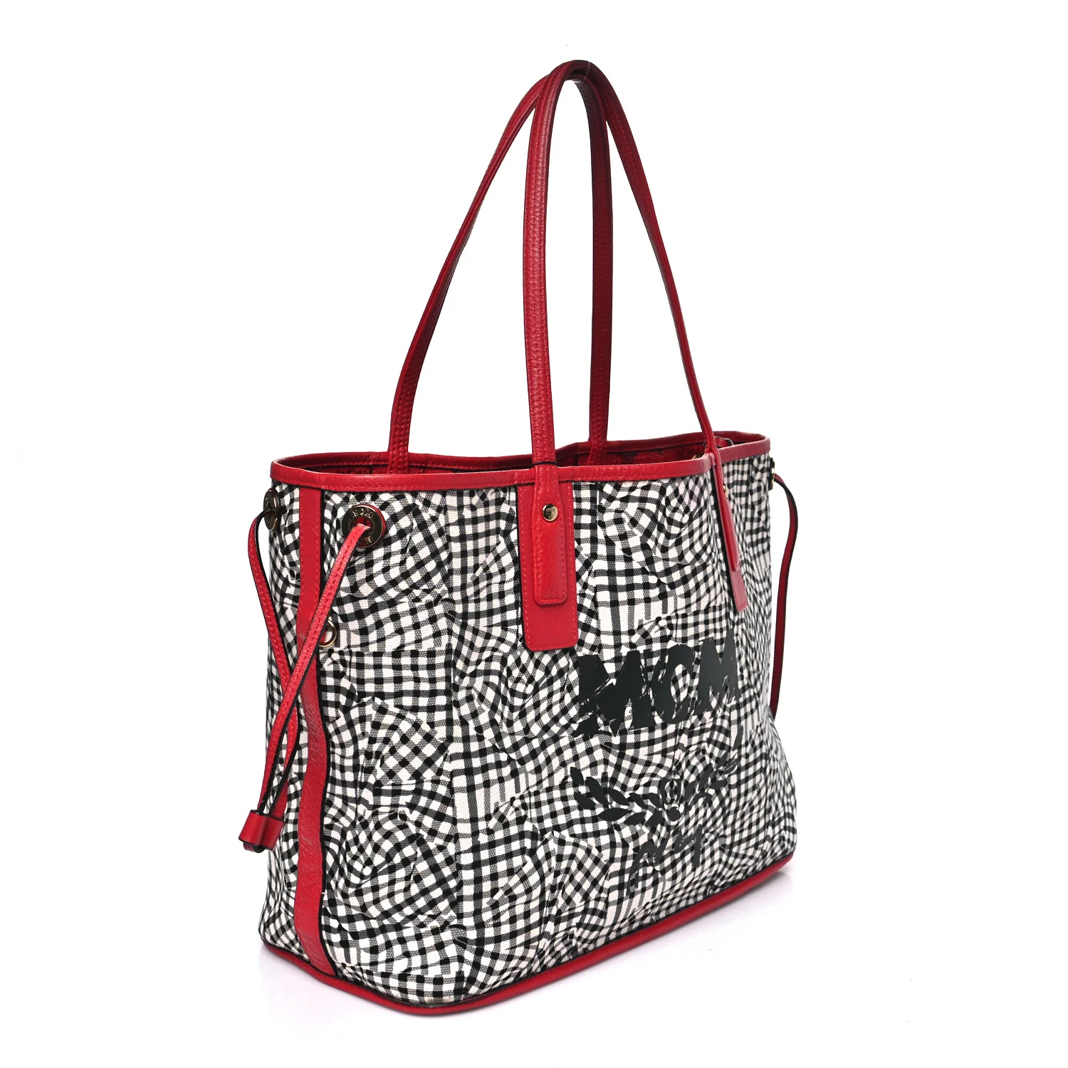 Visetos Medium Liz Reversible Shopper Tote Ruby Red - Top Club