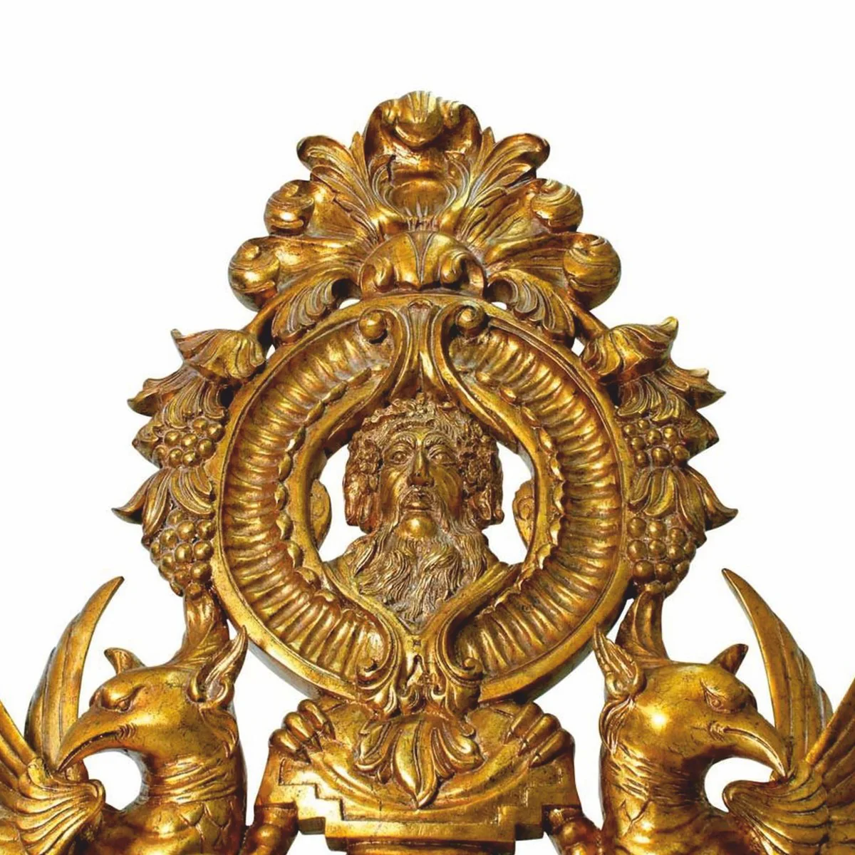 Luxury baroque mirror gold H. 255 cm - magnificent baroque furniture