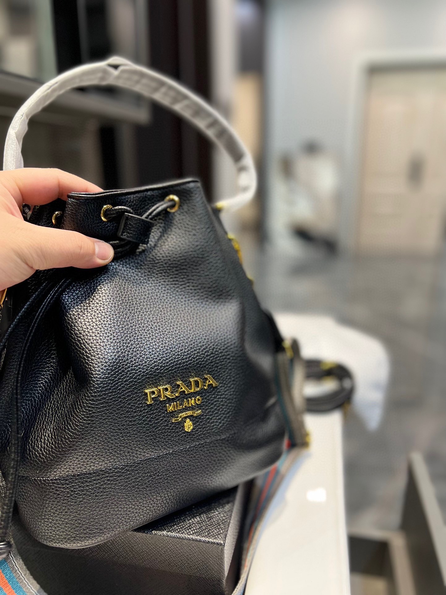 Pra new arrival bucket bag size : 25 * 21 cm - Top Club