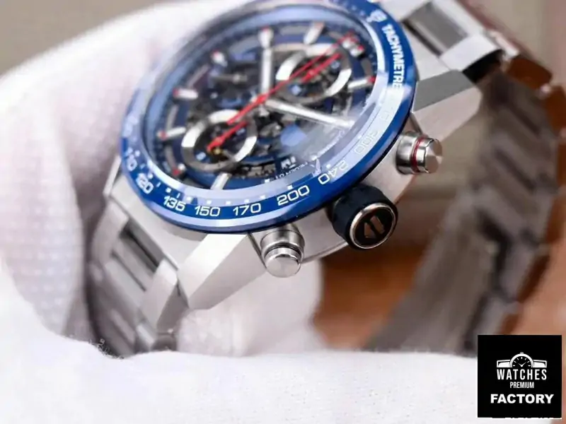 Tag Heuer Carrera Calibre Heuer 01 CAR201T.BA0766 Chronograph XF Factory Blue Dial