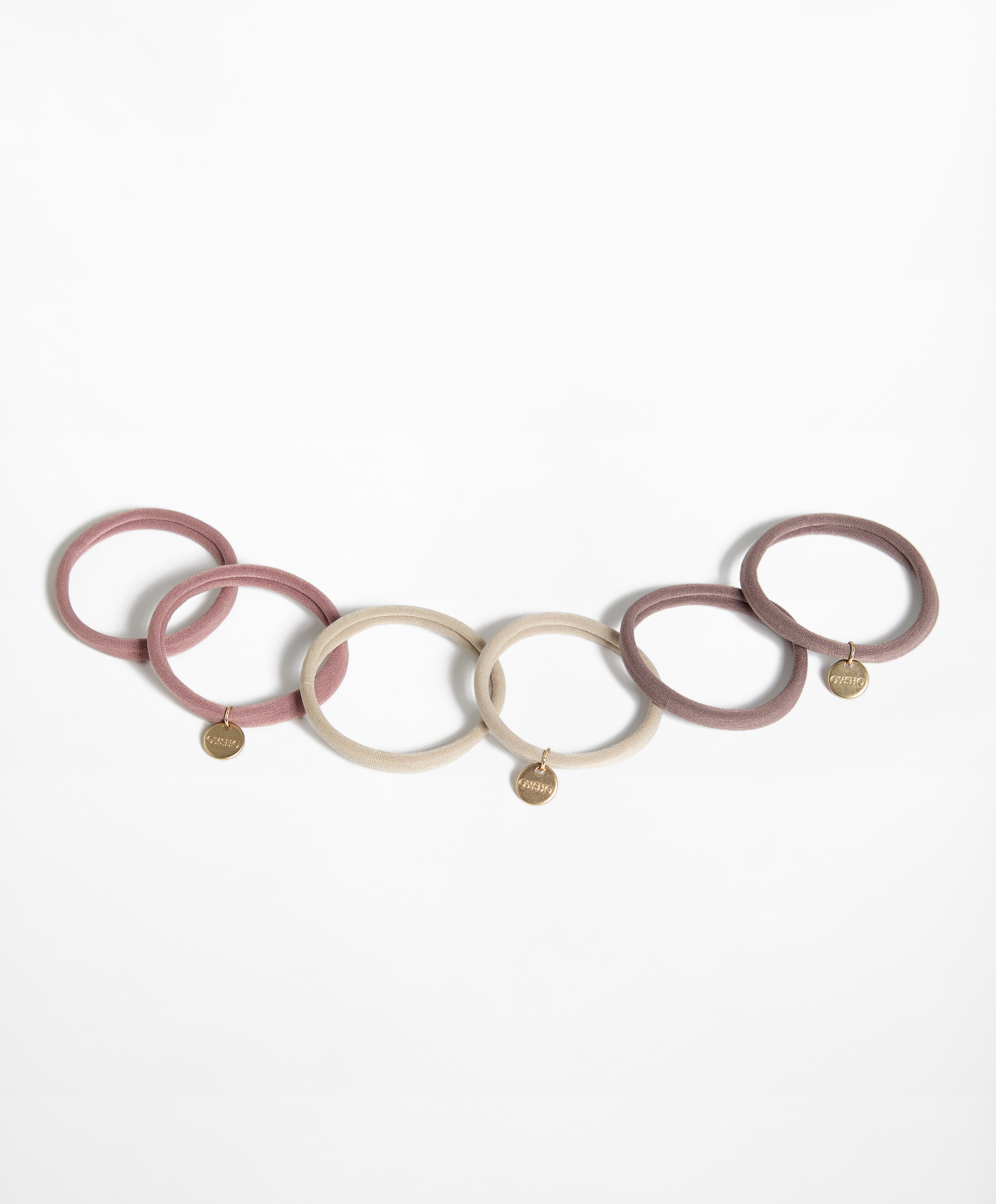 OYSHO 6 Oysho plaque hair ties