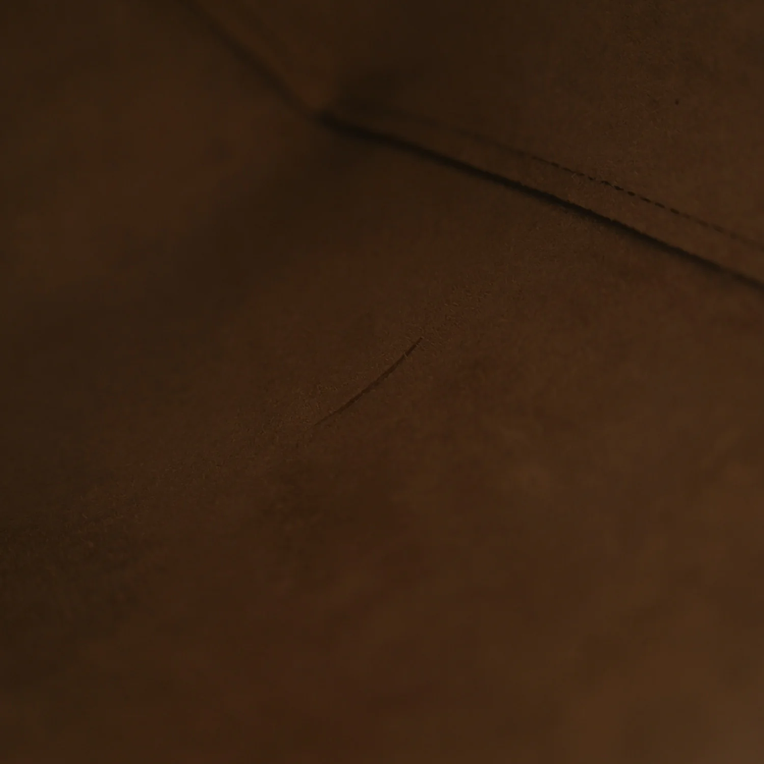 Soft Grained Calfskin Small Sangle Bucket Bag Taupe - Top Club