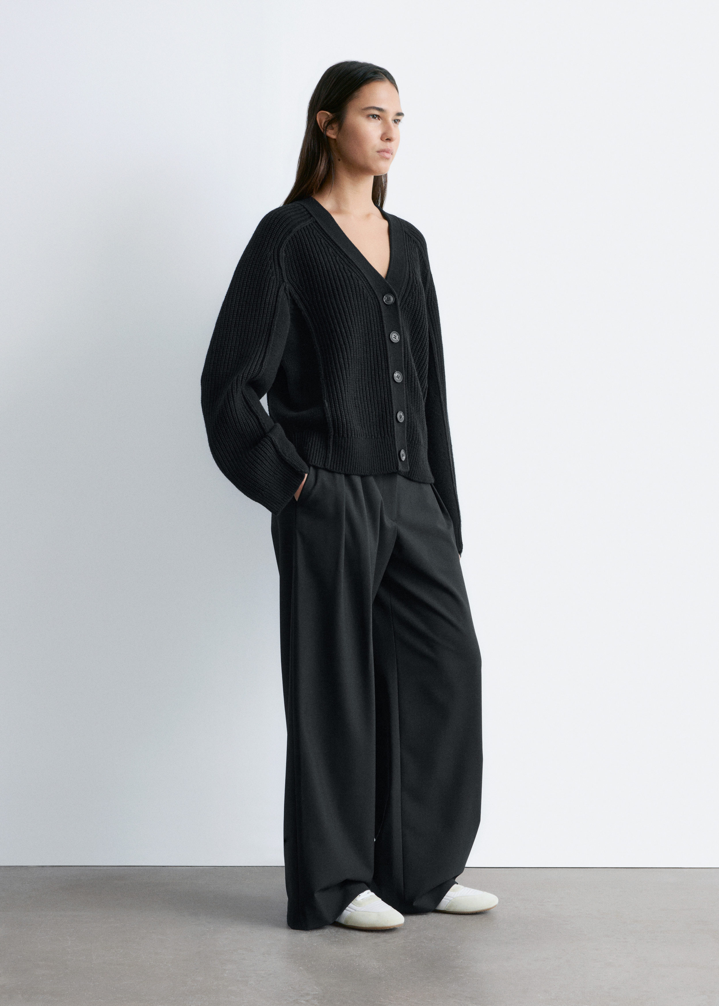 & Other Stories MERINO WOOL CARDIGAN