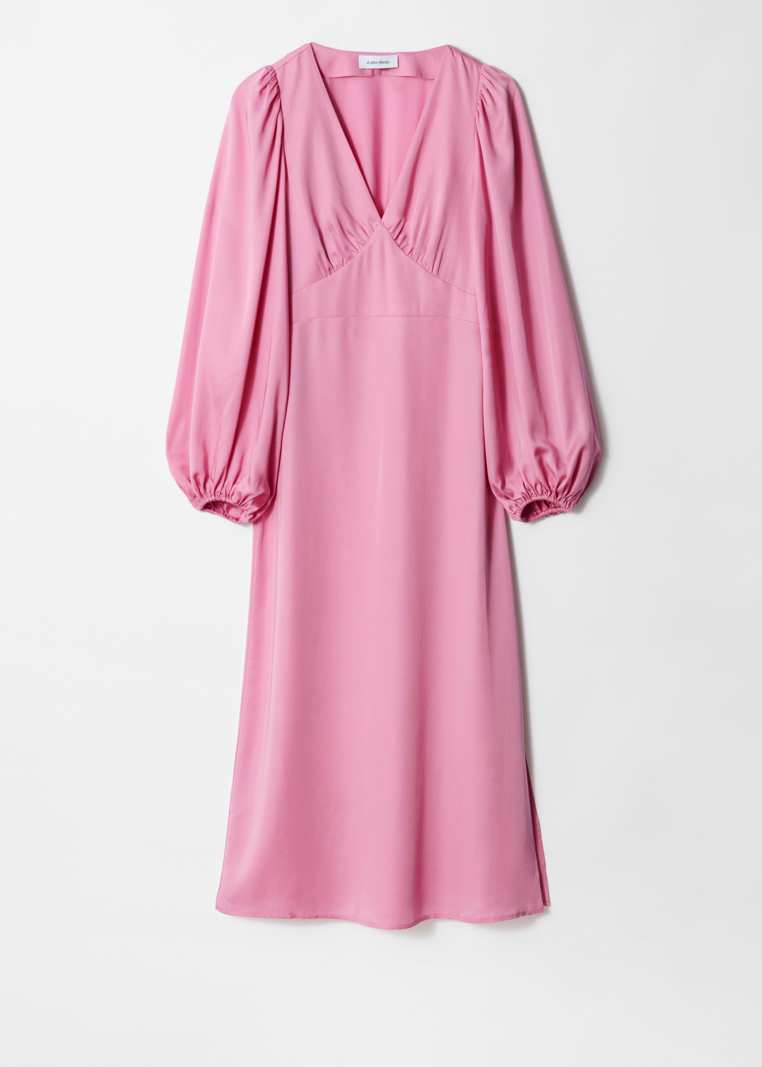 & Other Stories V-NECK MIDI DRESS