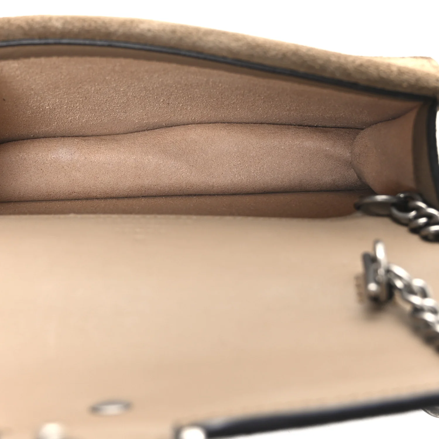 GG Supreme Monogram Super Mini Dionysus Shoulder Bag Taupe - Top Club