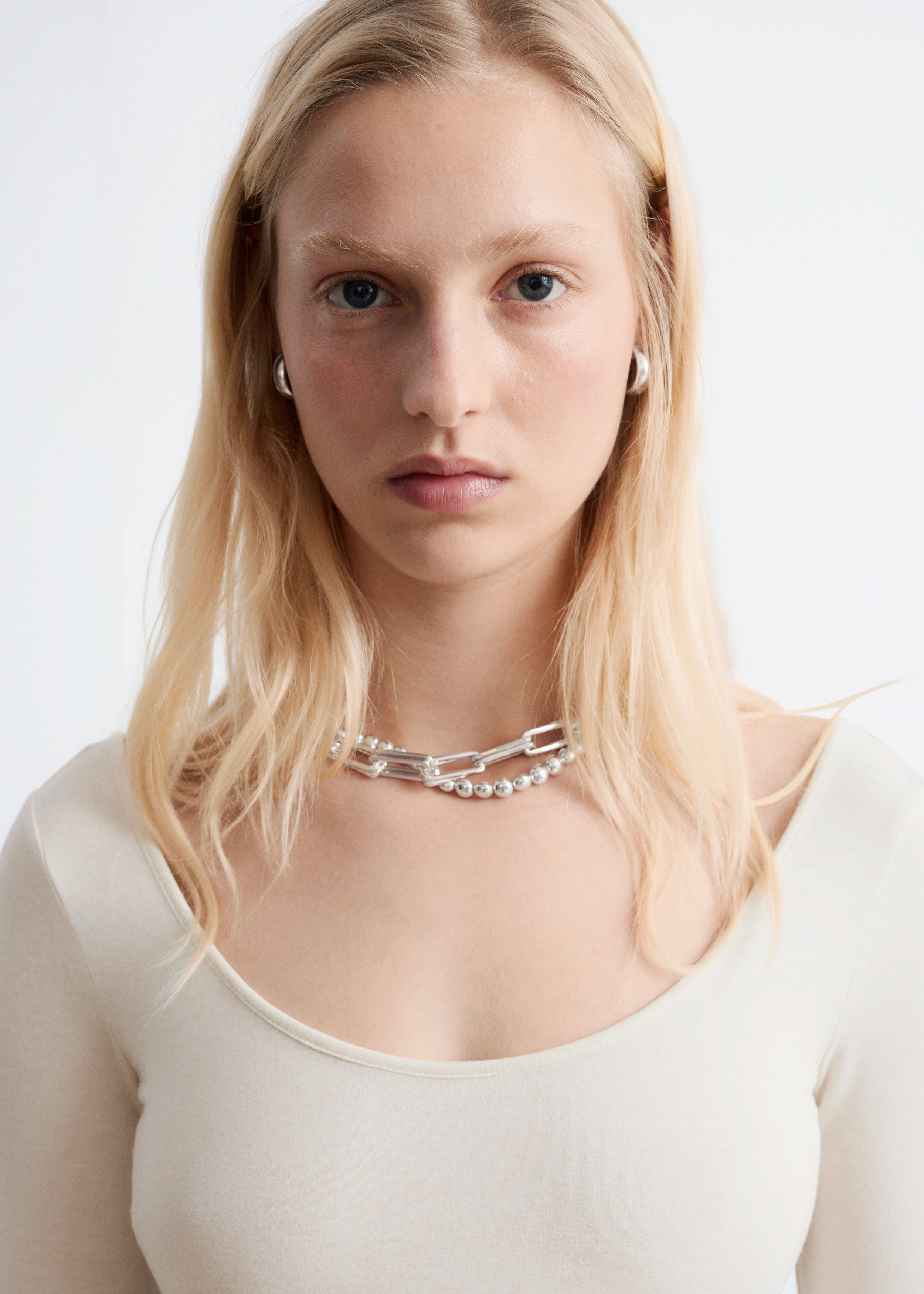 & Other Stories SCOOP-NECK BODYSUIT