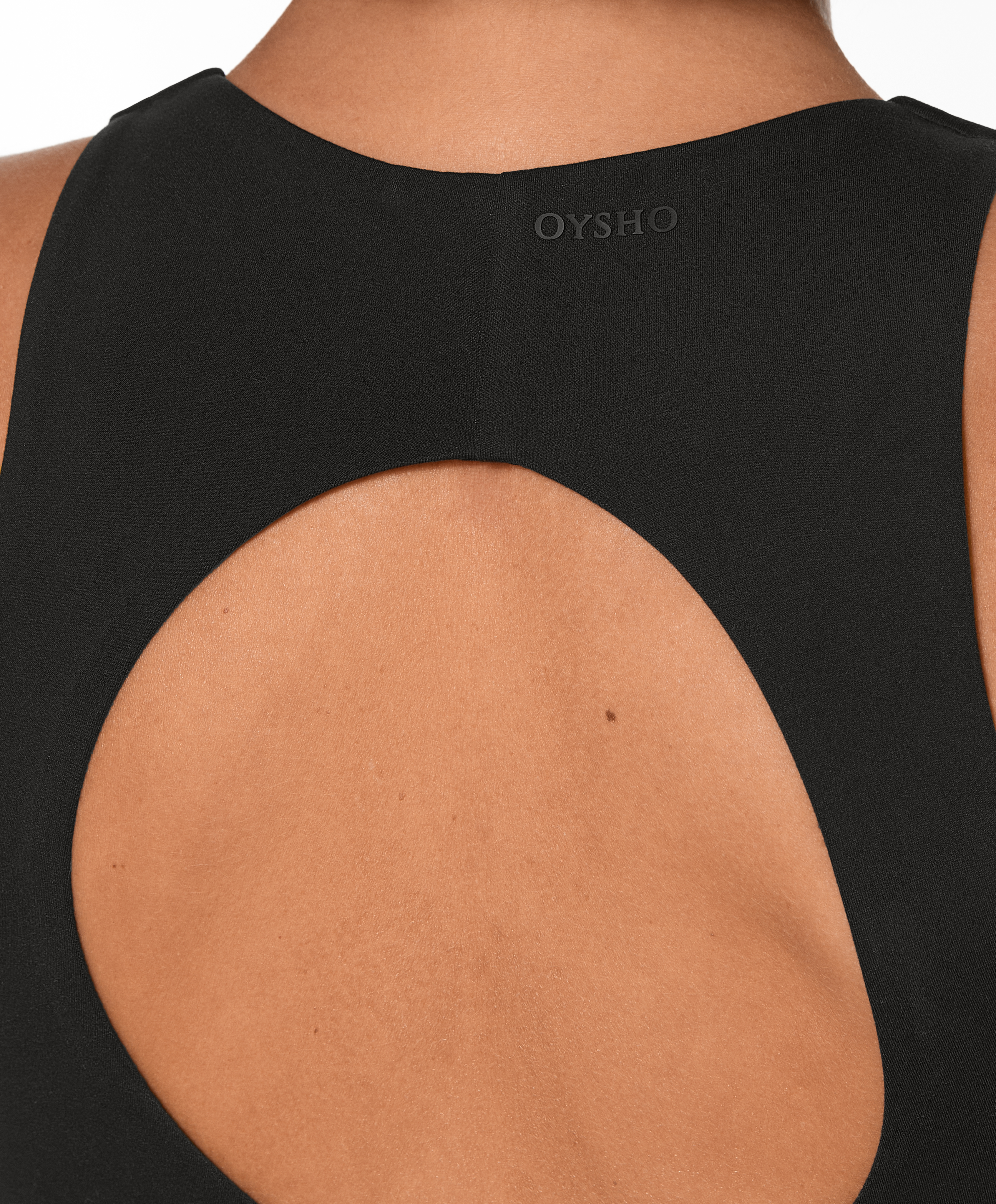 OYSHO Medium-support comfortlux open-back sports bra with cups
