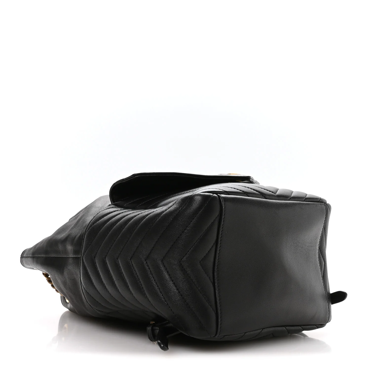 Lambskin Matelasse Monogram Joe Backpack Black - Top Club