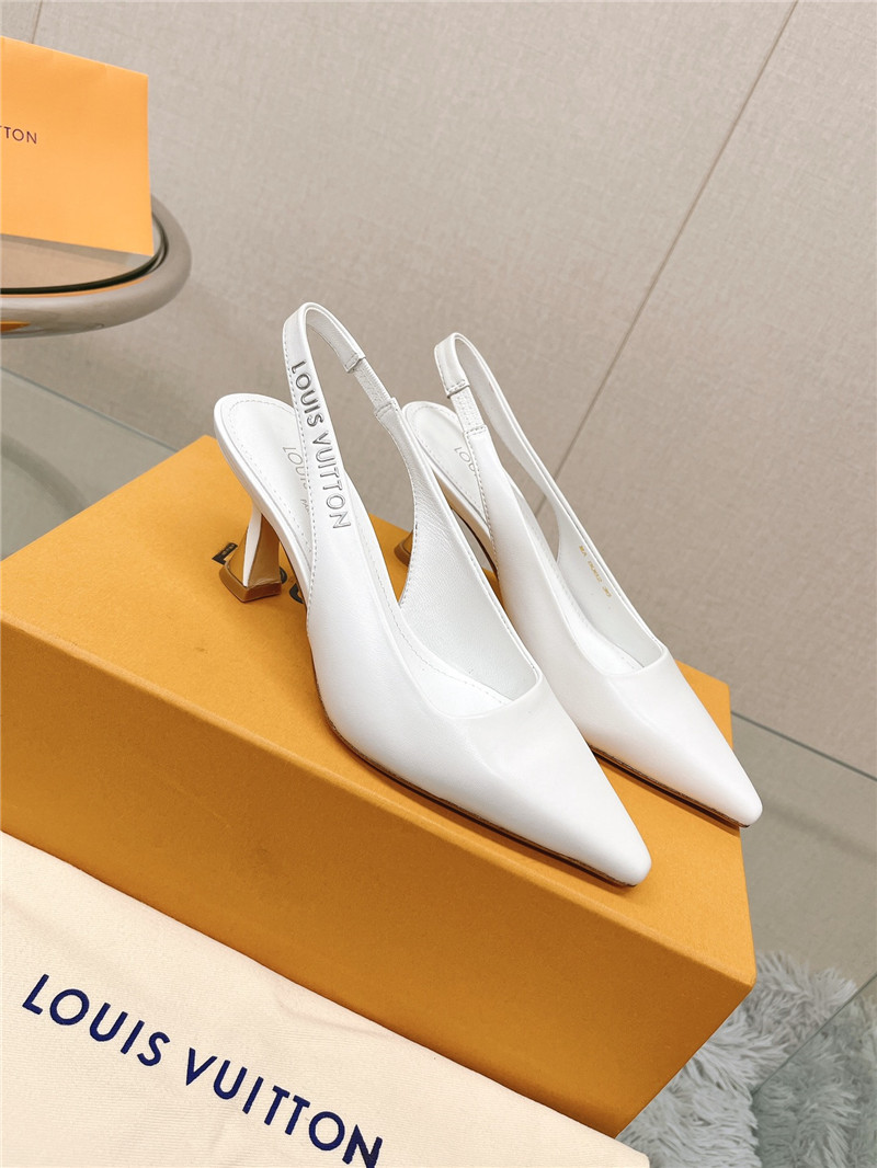 louis vuitton LV early spring new slingback high heels - Sneaker Replica Workshop