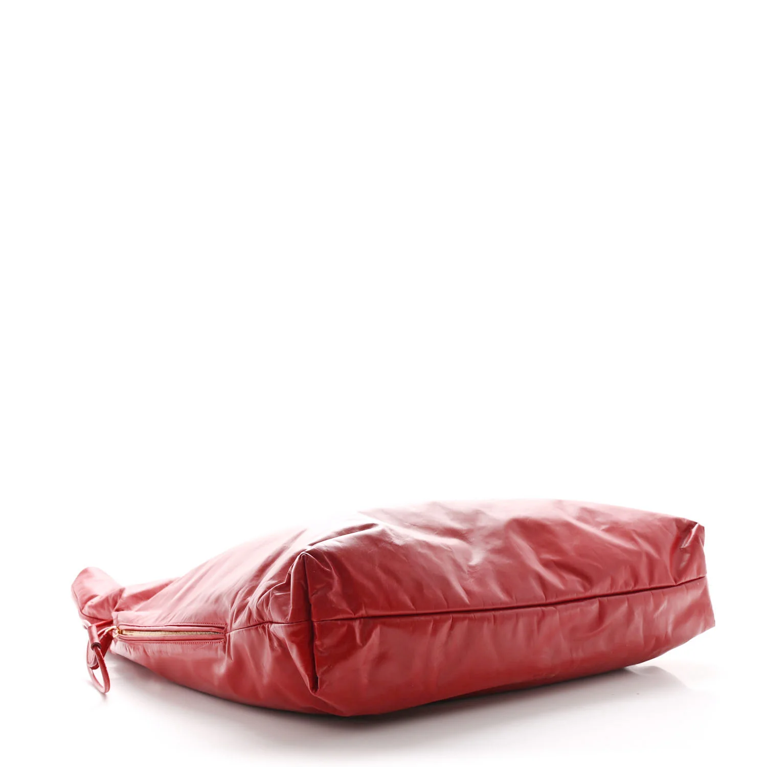 Calfskin Polly Tote Red - Top Club