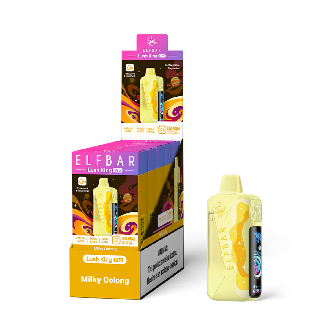 ELFBAR Lush King Pro Rechargeable Disposable Vape (All Flavours)