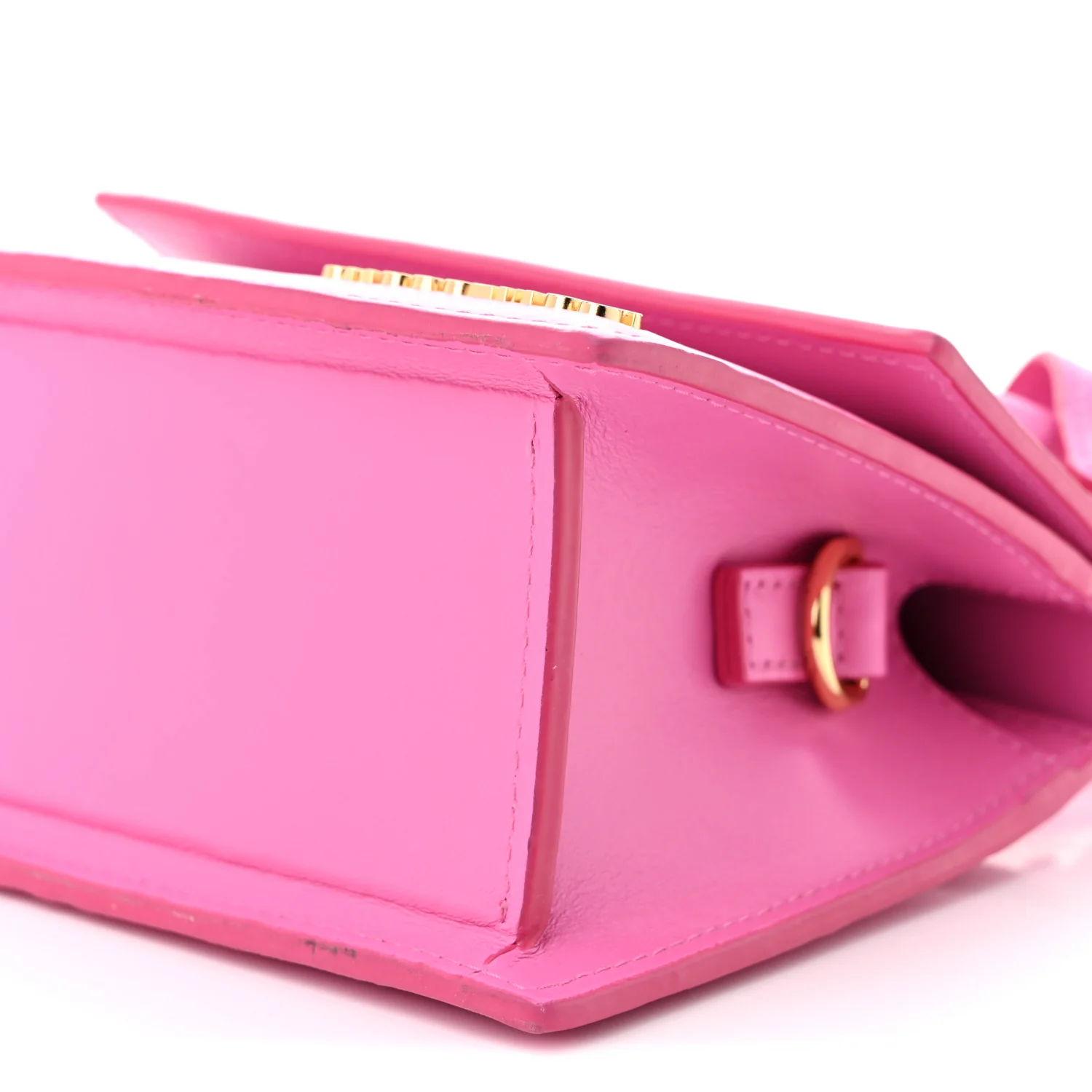 Calfskin Le Chiquito Noeud Dark Pink - Top Club