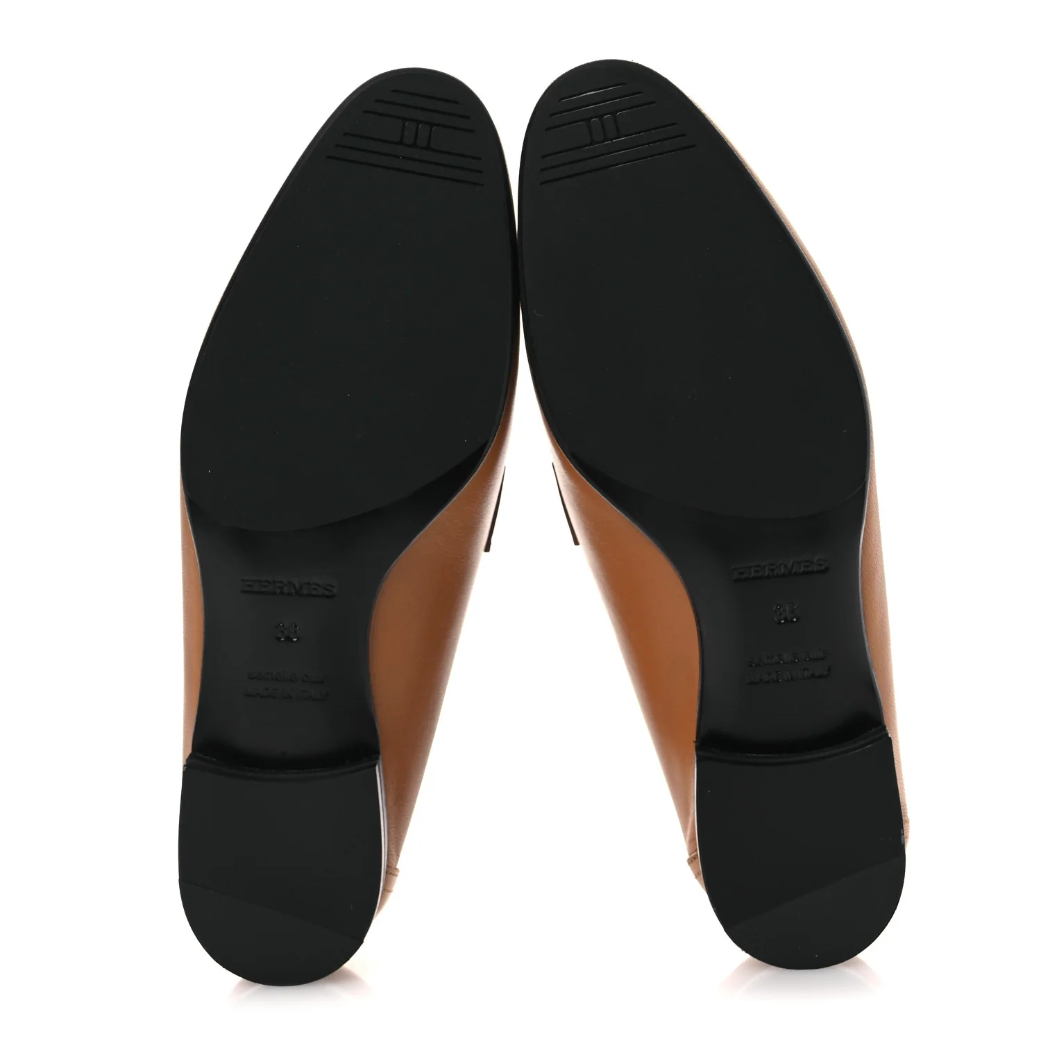 Goatskin Womens Royal Loafers 36 Naturel - Top Club