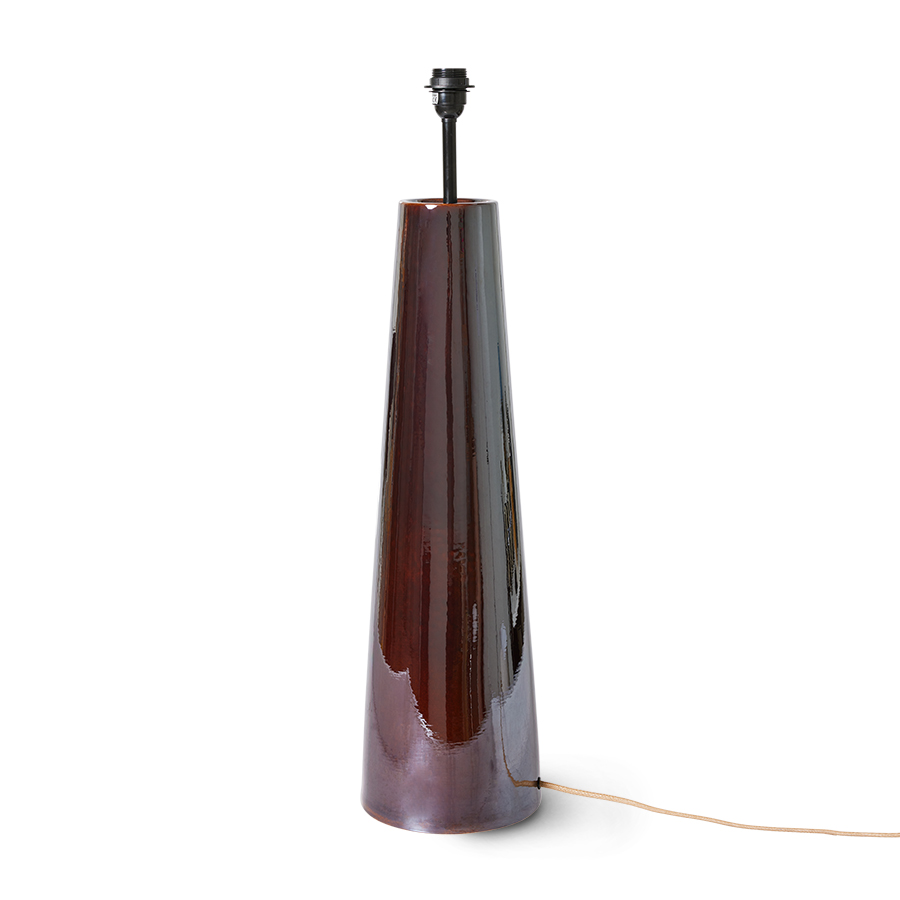 Lampenvoet Cone XL brown